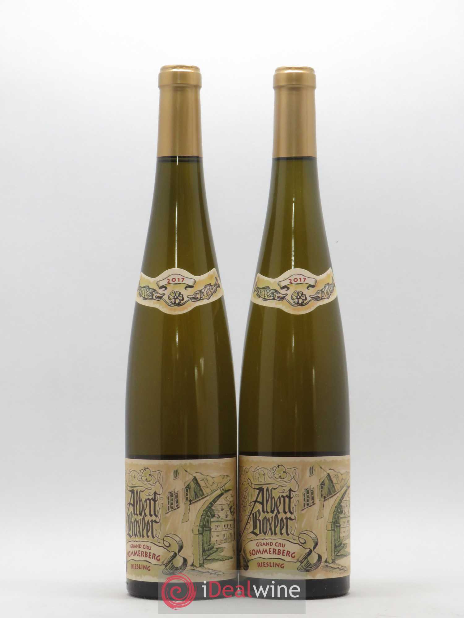 Riesling Grand Cru Sommerberg Albert Boxler 2017 - Lot de 2 bouteilles - 0