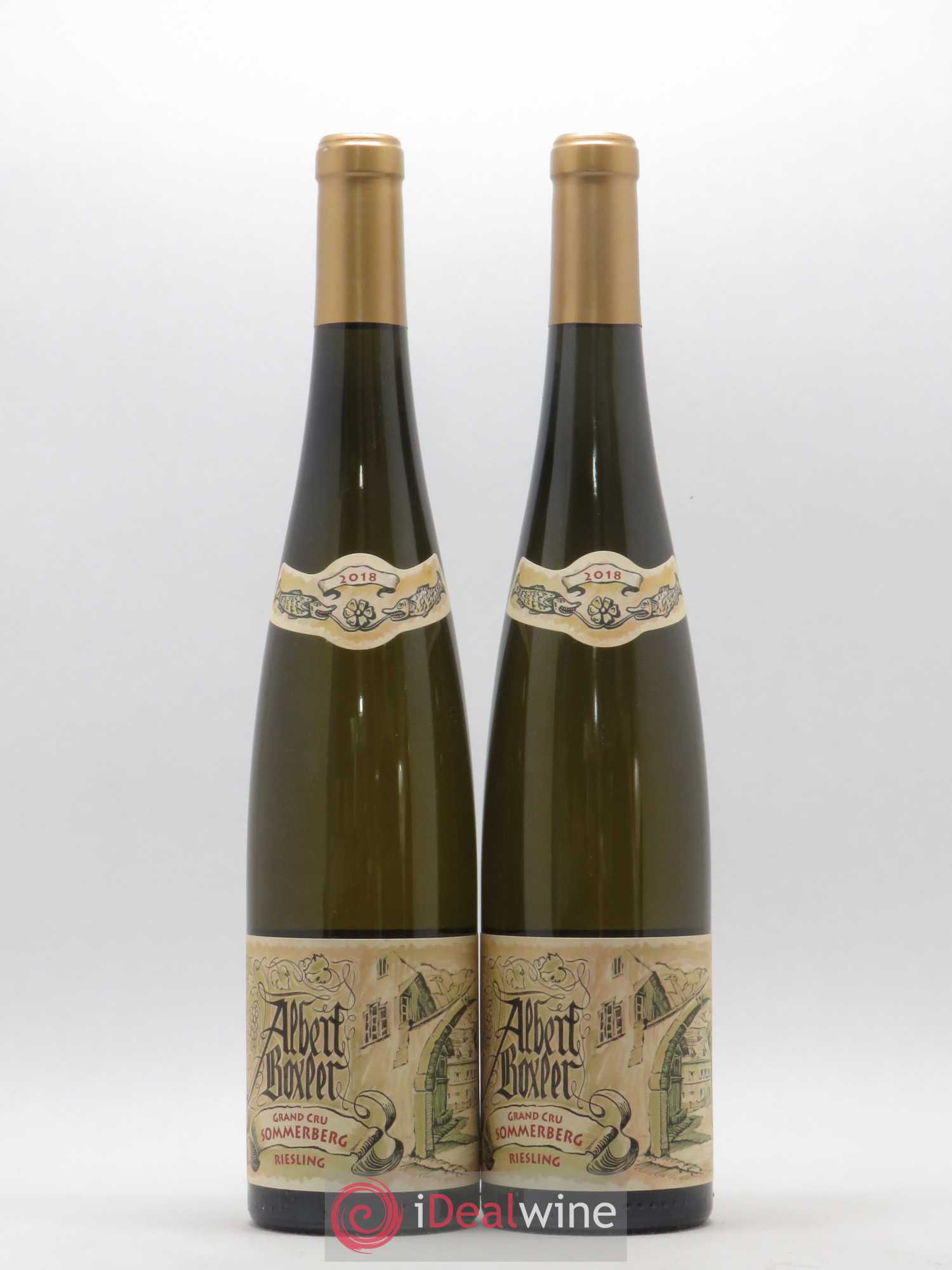 Riesling Grand Cru Sommerberg Albert Boxler 2018 - Lot de 2 bouteilles - 0