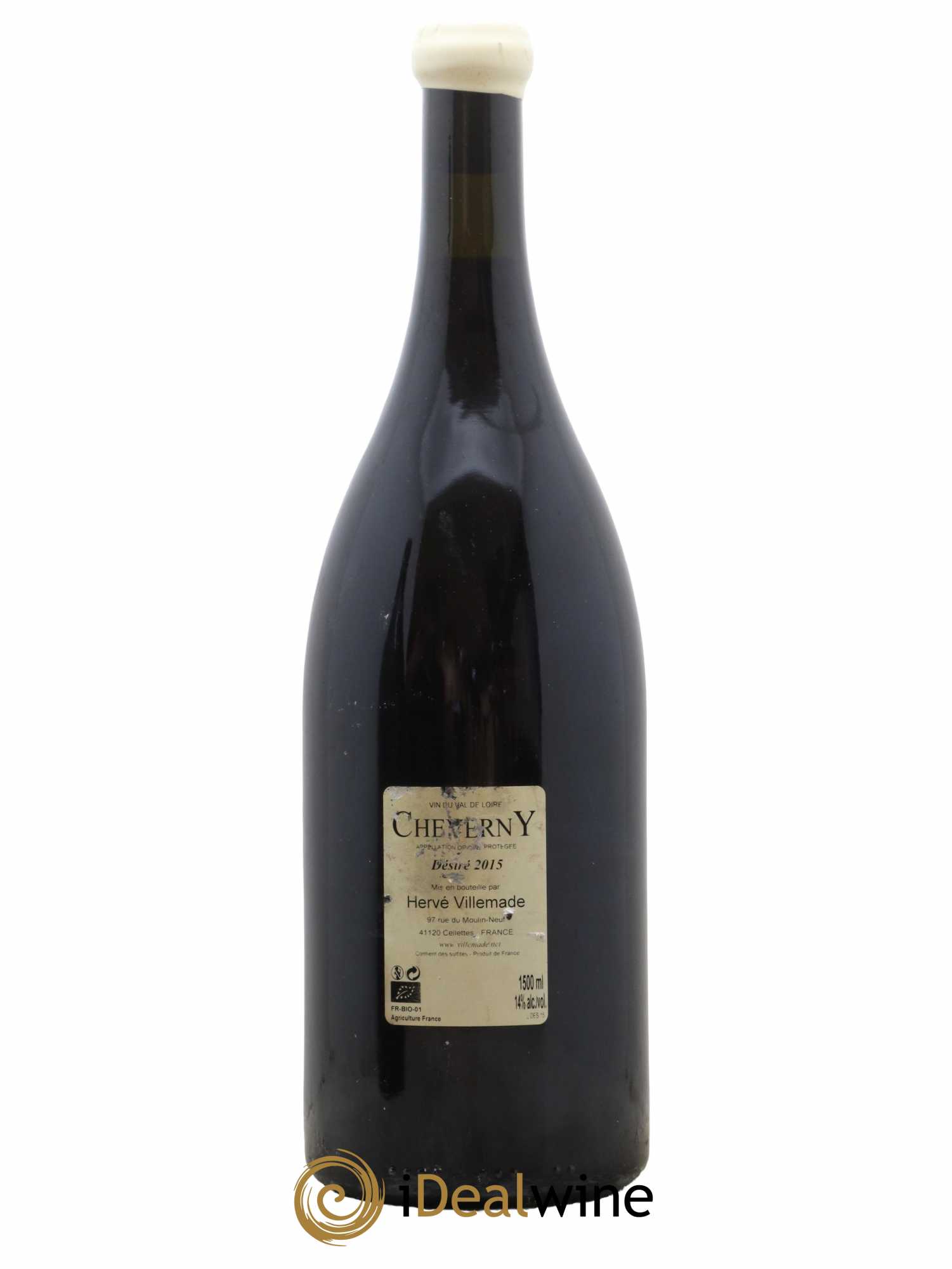 Cheverny Désiré Hervé Villemade 2015 - Lot de 1 magnum - 1