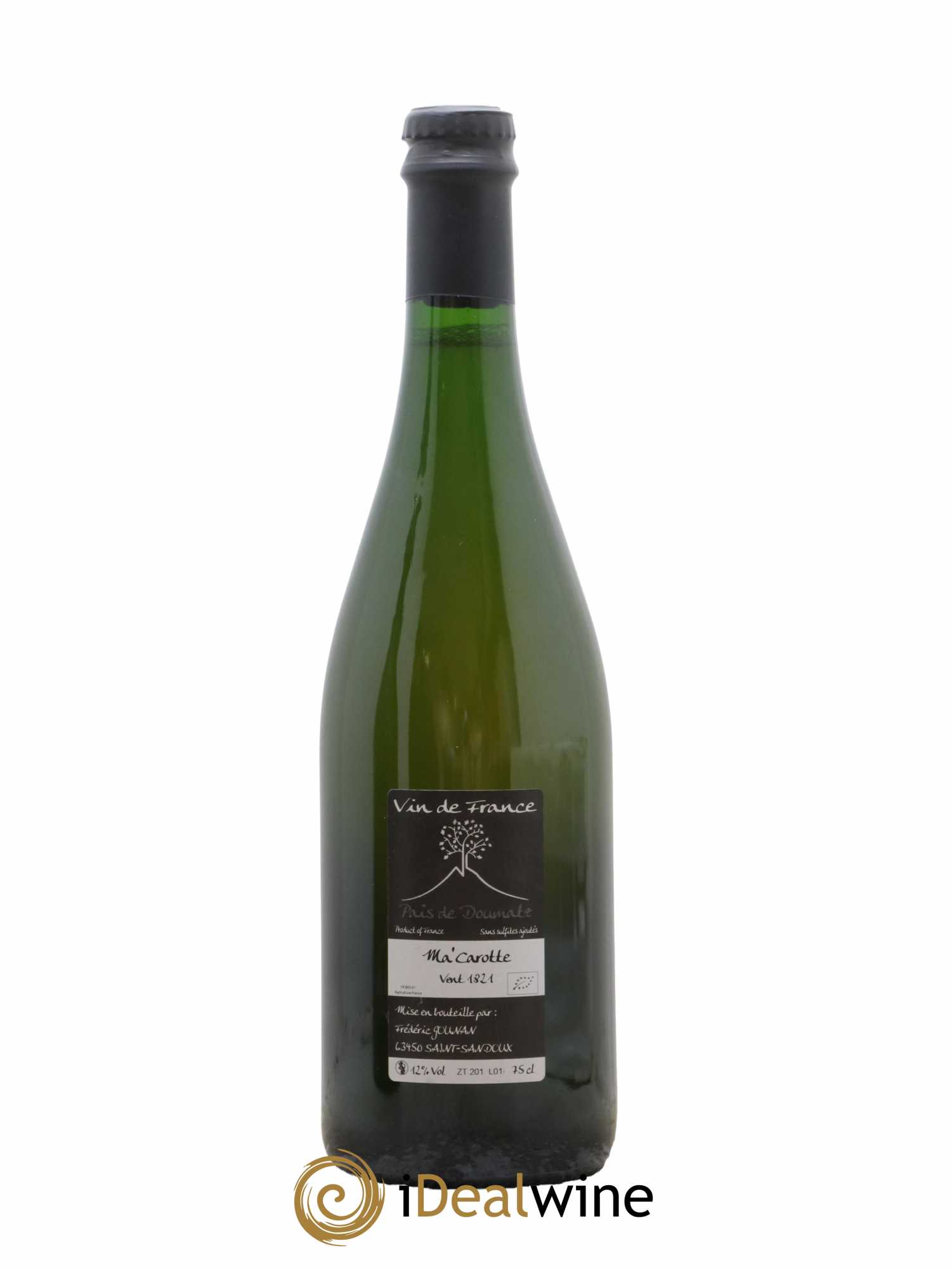 Vin de France Ma Carotte Vignoble de l'Arbre Blanc 2018 - Lot de 1 bouteille - 1