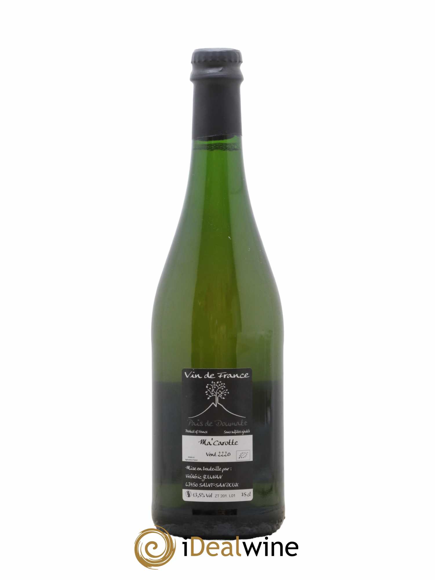 Vin de France Ma Carotte Vignoble de l'Arbre Blanc 2020 - Lot de 1 bouteille - 1