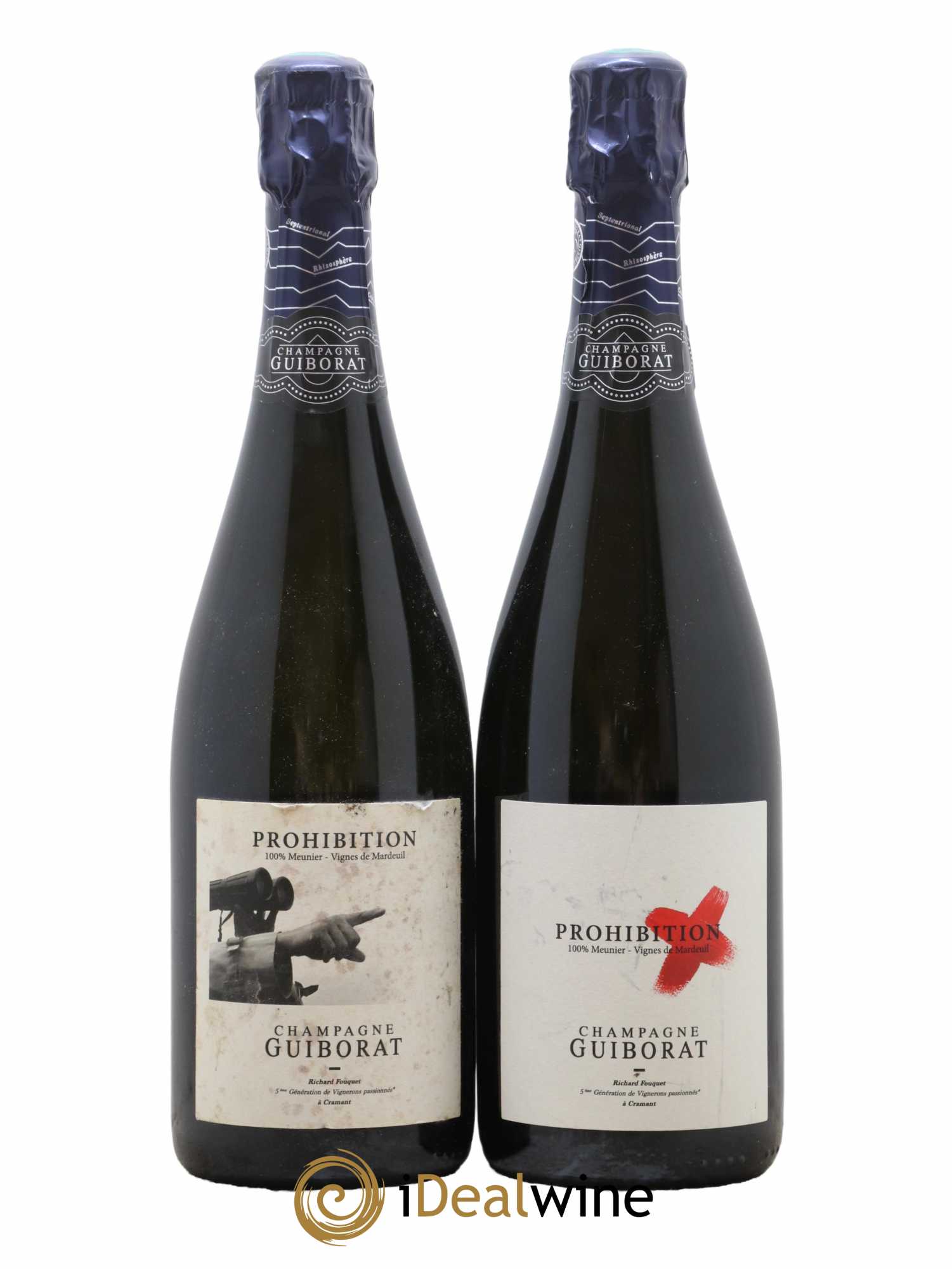 Prohibition 100% Meunier Guiborat - Lot de 2 bouteilles - 0