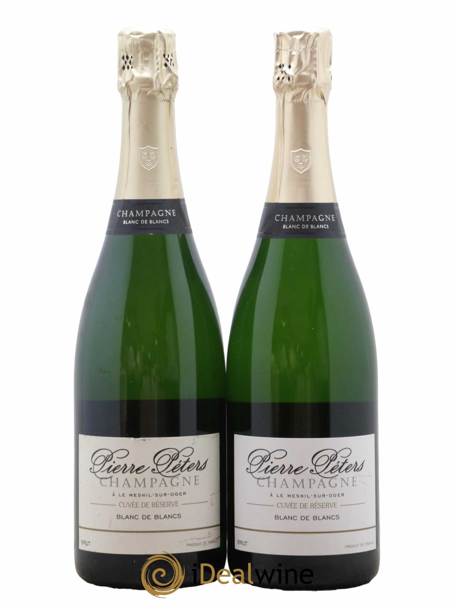 Blanc de Blancs Cuvée de Réserve Grand Cru Brut Pierre Péters - Lot de 2 bouteilles - 0