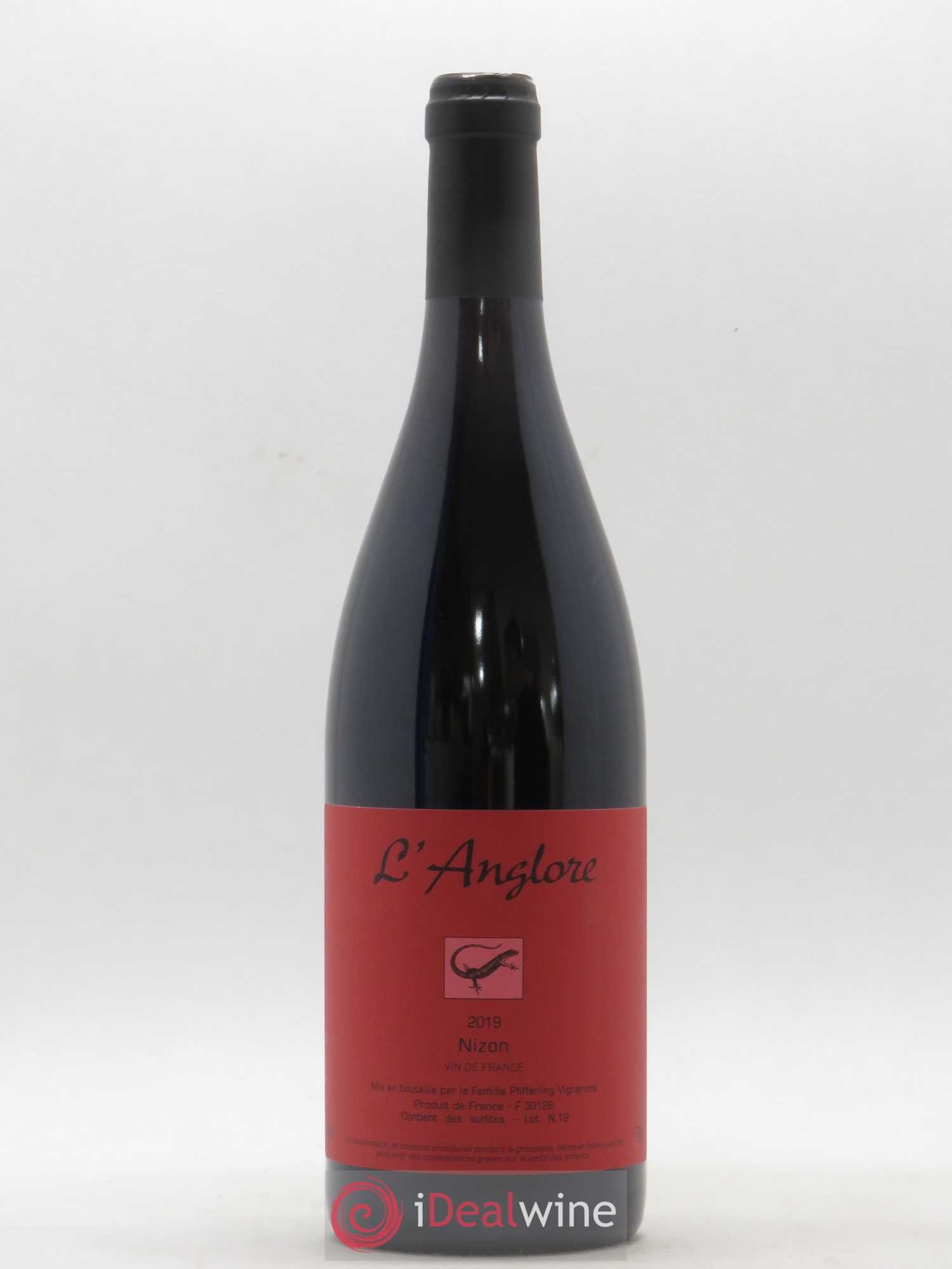 Vin de France Nizon L'Anglore (sans prix de réserve) 2019 - Lot de 1 bouteille - 0