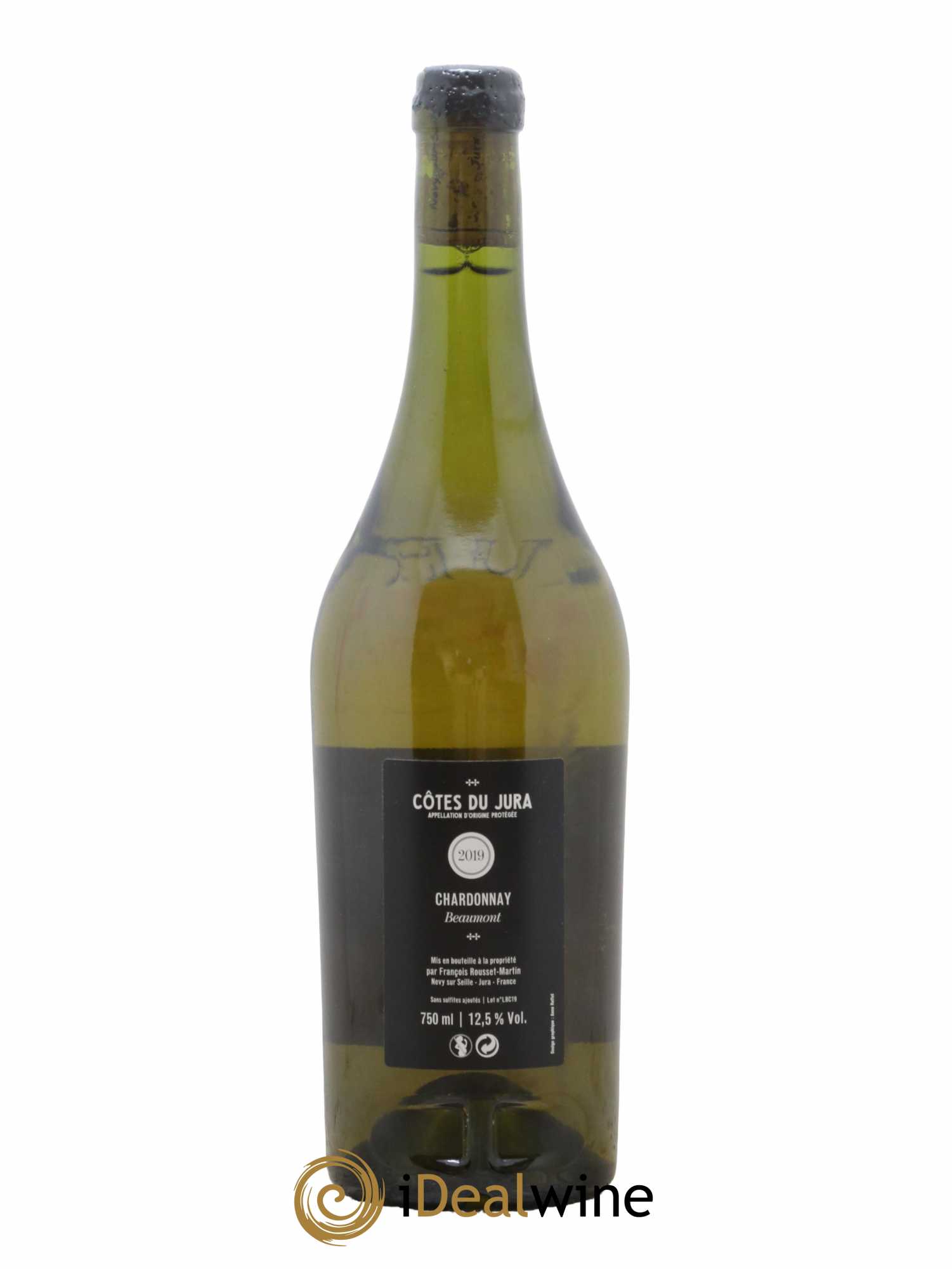 Côtes du Jura Chardonnay Beaumont François Rousset Martin 2019 - Lot de 1 bouteille - 1