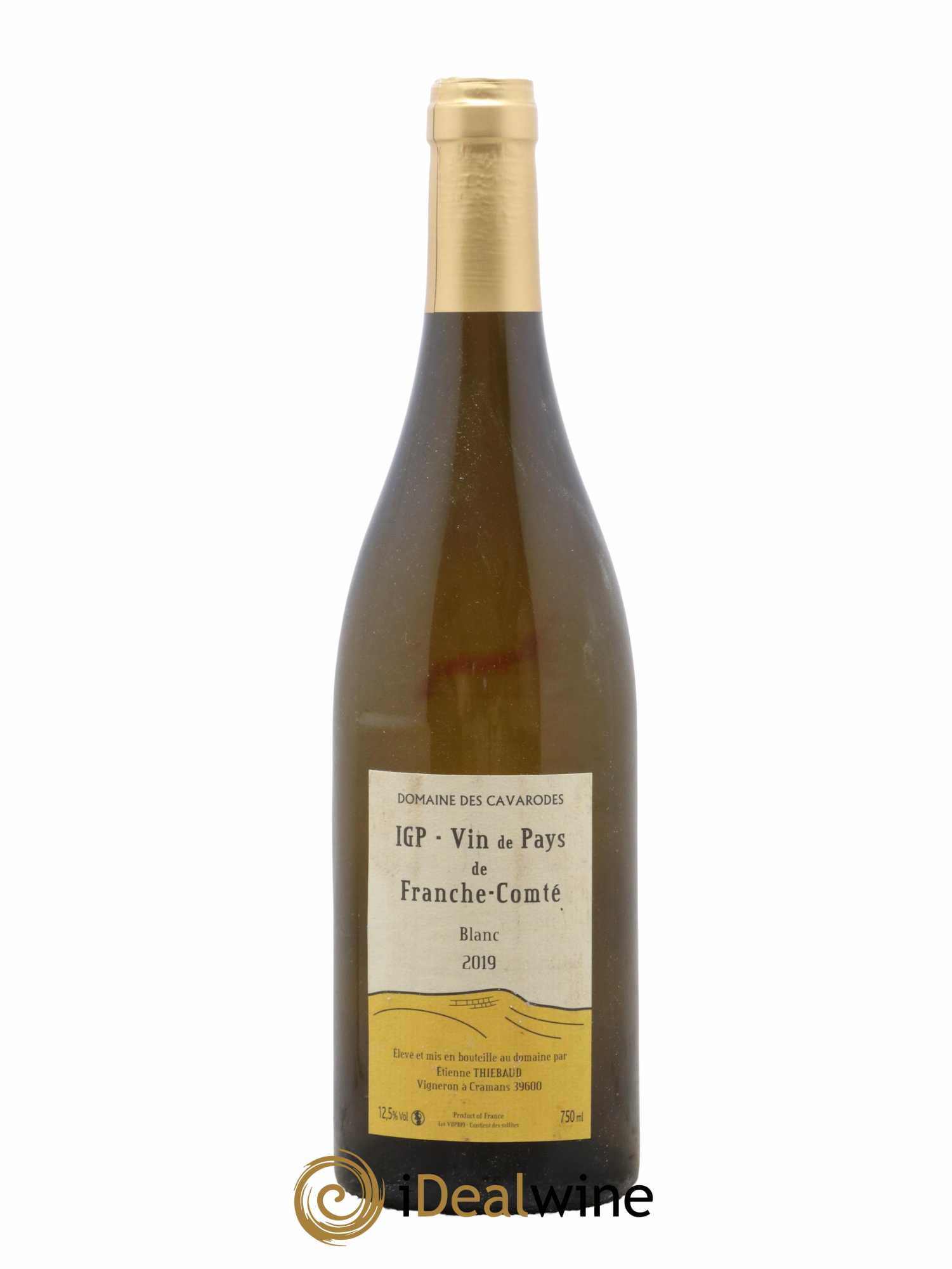 Franche-Comté Cavarodes (Domaine des) - Etienne Thiébaud 2019 - Lot de 1 bouteille - 0