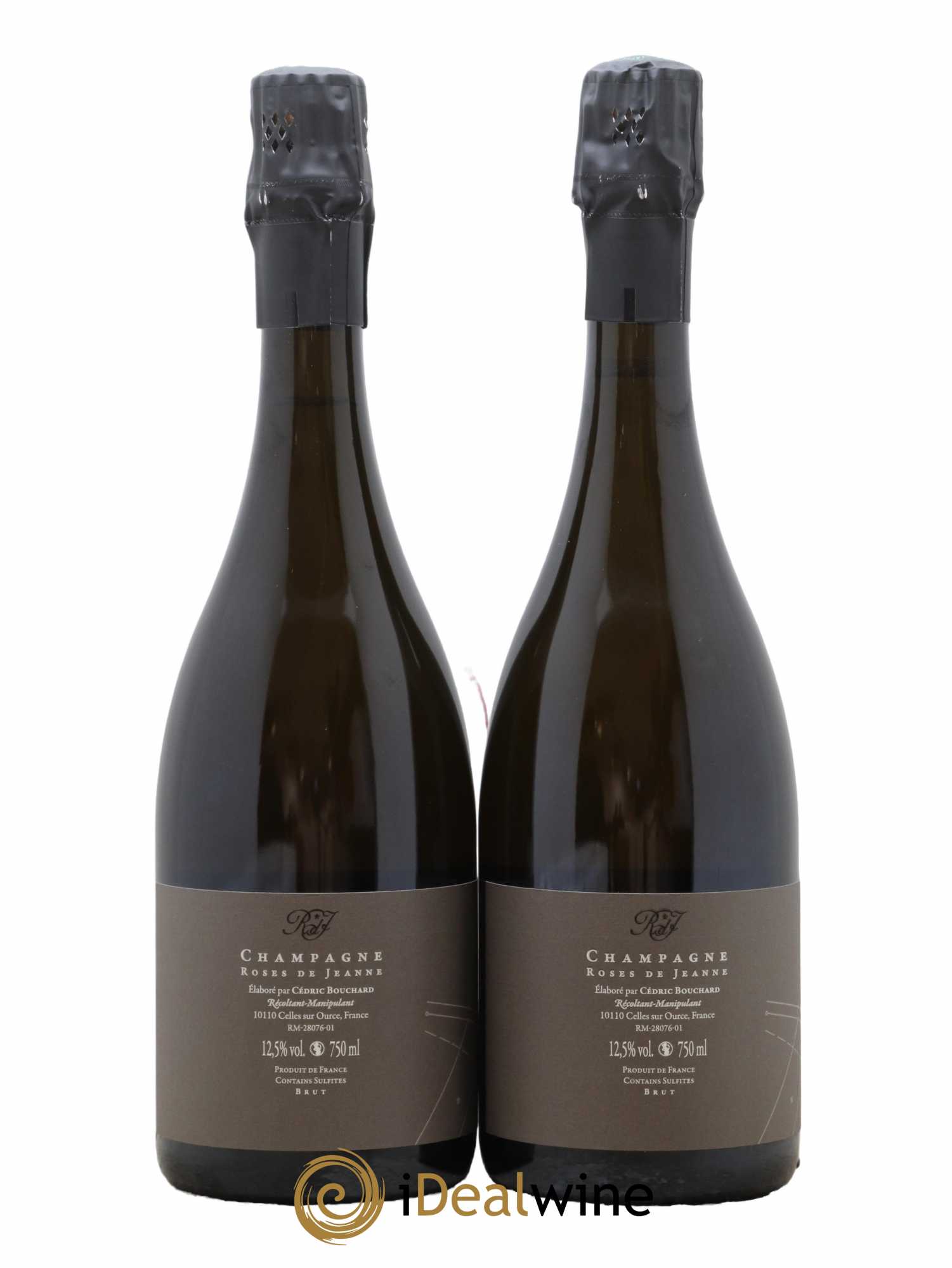 Roses de Jeanne La Haute-Lemblé Cédric Bouchard 2018 - Lot de 2 bouteilles - 1