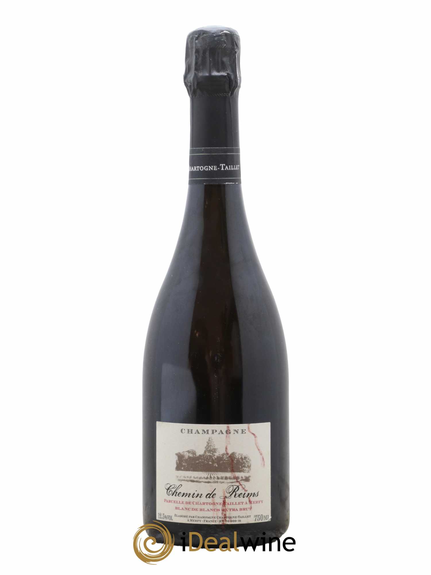Champagne Les Chemins de Reims Chartogne Taillet - Lot de 1 bouteille - 0