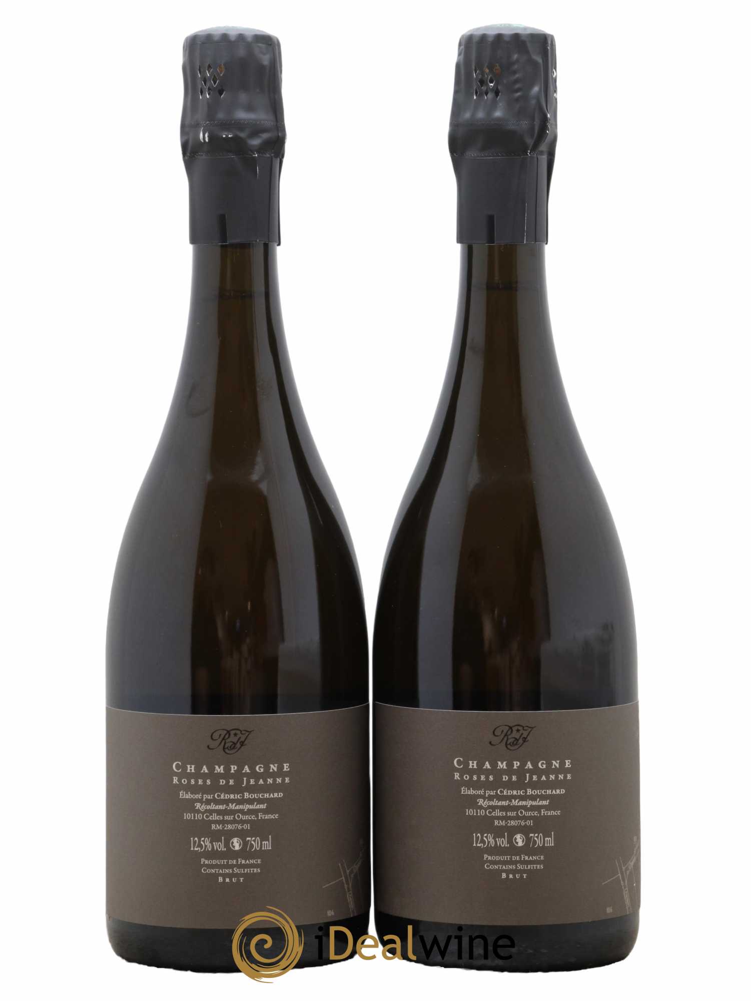 Roses de Jeanne Les Ursules Blanc de Noirs Brut Cédric Bouchard 2018 - Lot de 2 bouteilles - 1