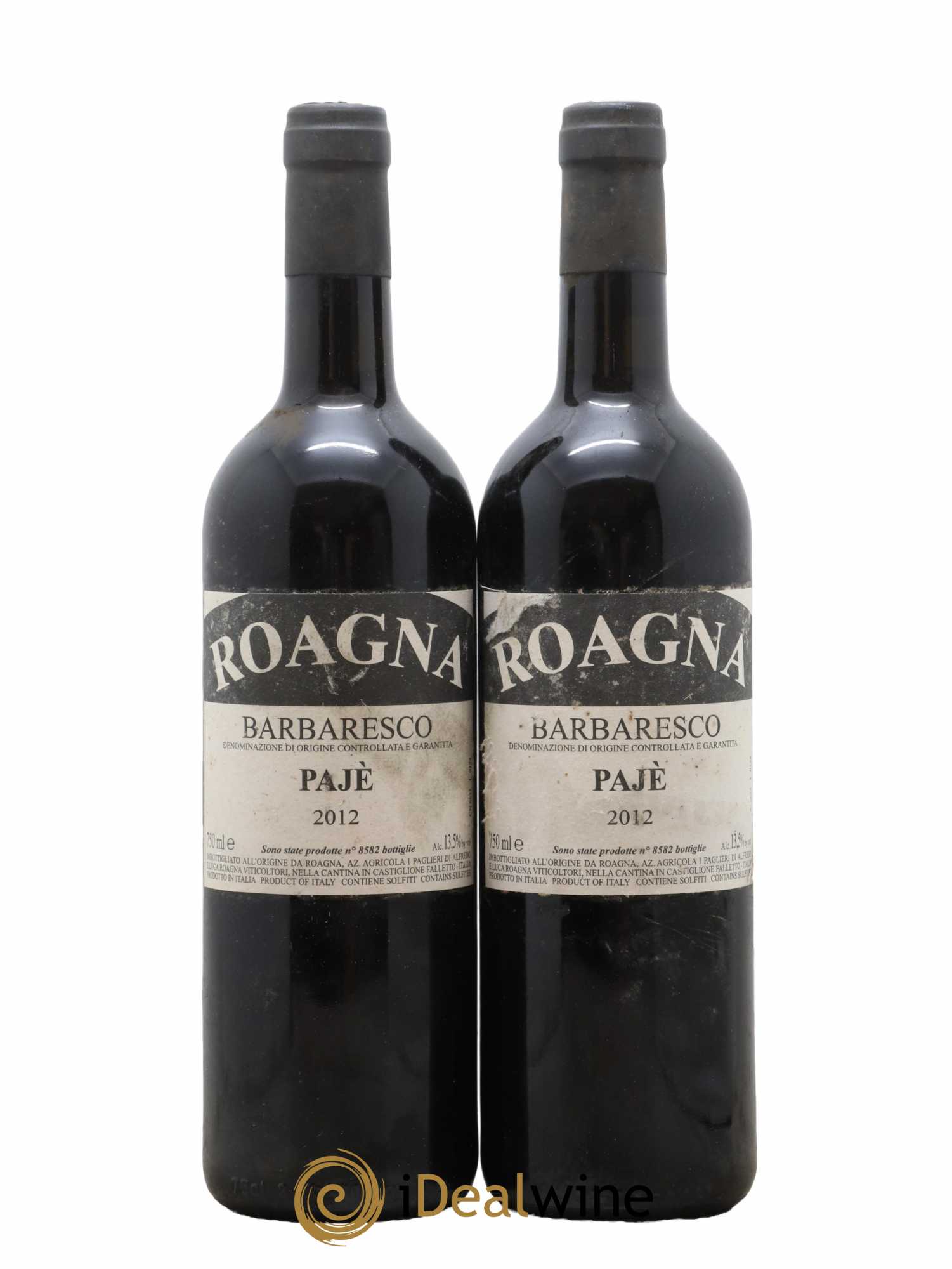 Barbaresco DOCG Pajè Roagna 2012 - Lot de 2 bouteilles - 0