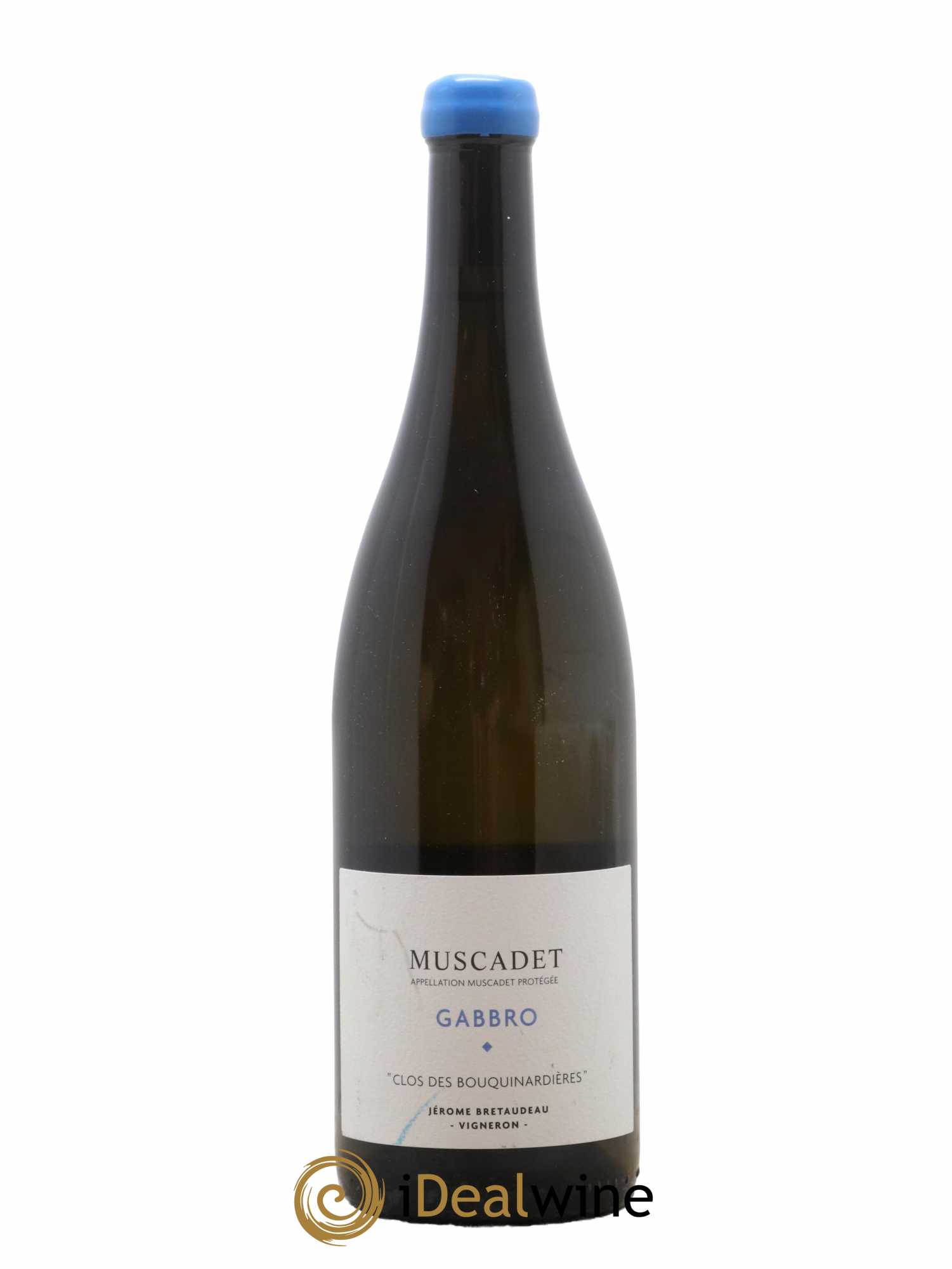 Muscadet-Sèvre-et-Maine Gabbro Clos des Bouquinardières Jérôme Bretaudeau - Domaine de Bellevue 2020 - Lot de 1 bouteille - 0