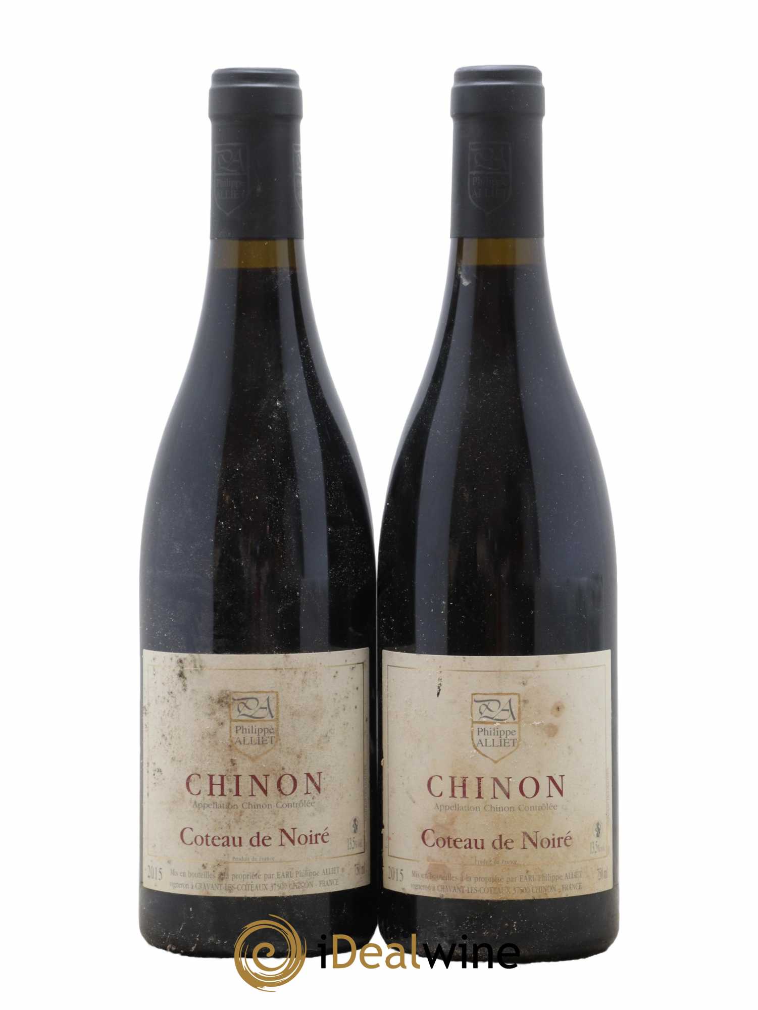 Chinon Coteau de Noiré Philippe Alliet 2015 - Lot de 2 bouteilles - 0