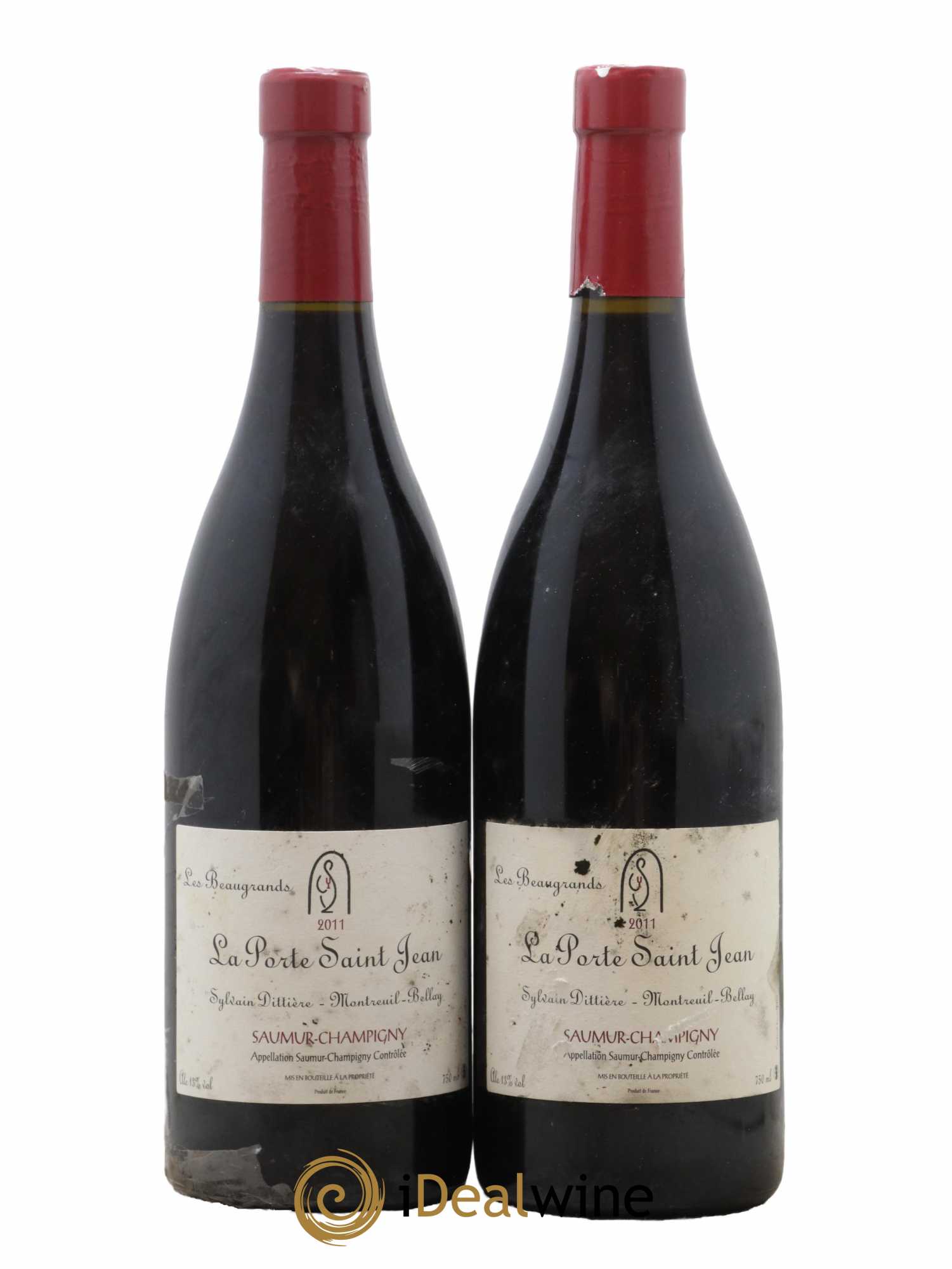 Saumur-Champigny Les Beaugrands La Porte Saint Jean 2011 - Lot de 2 bouteilles - 0
