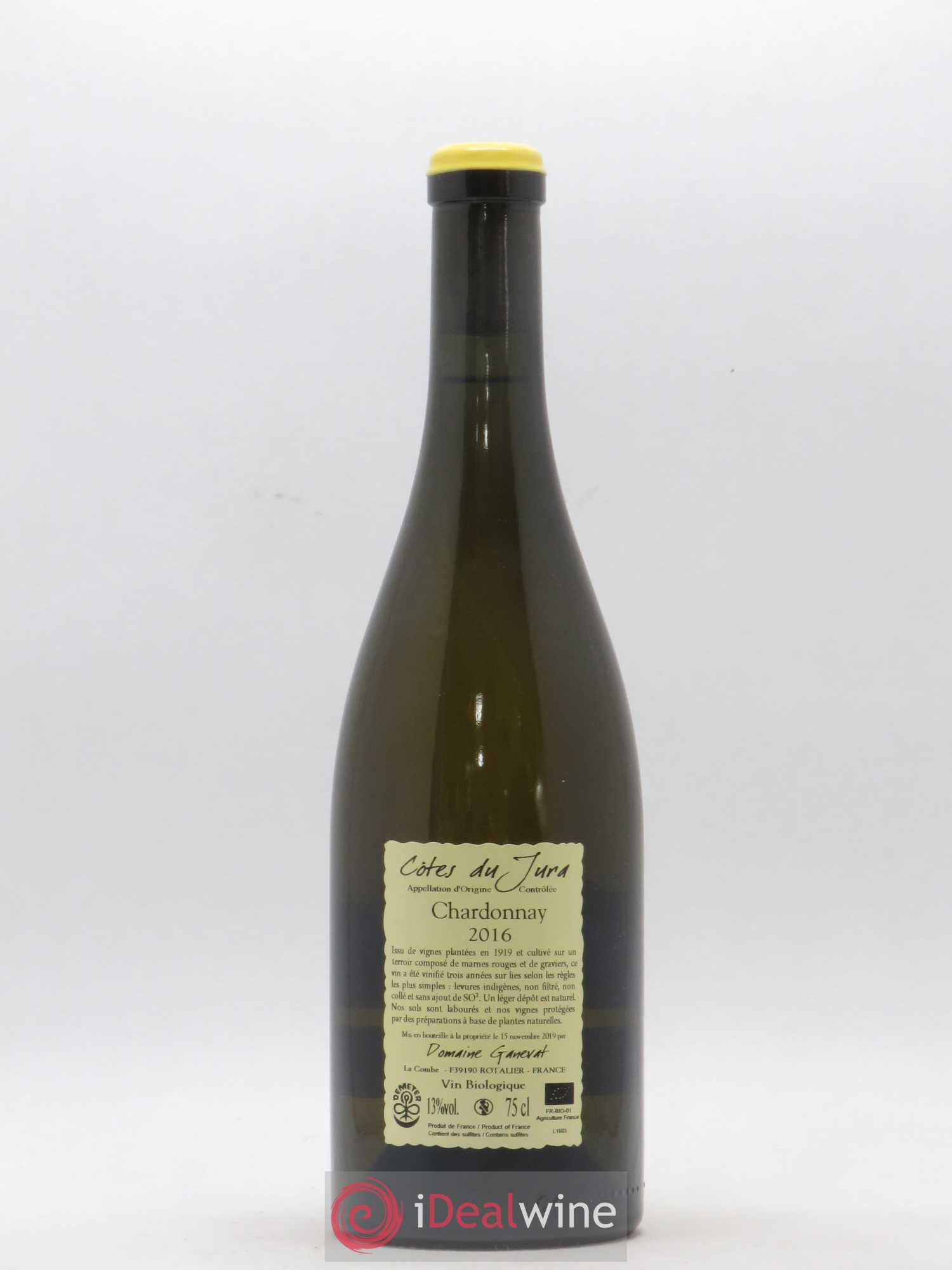 Côtes du Jura Les Grands Teppes Vieilles Vignes Jean-François Ganevat (Domaine) 2016 - Lot de 1 bouteille - 1