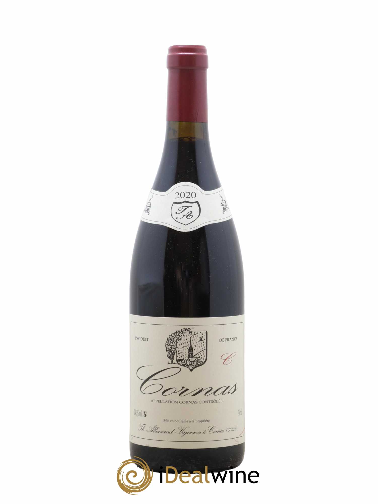 Cornas Chaillot Thierry Allemand 2020 - Lot de 1 bouteille - 0
