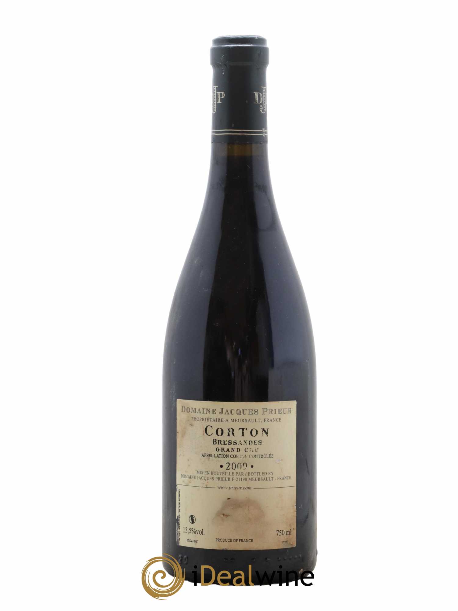 Corton-Bressandes Grand Cru Jacques Prieur (Domaine) 2009 - Lot de 1 bouteille - 1