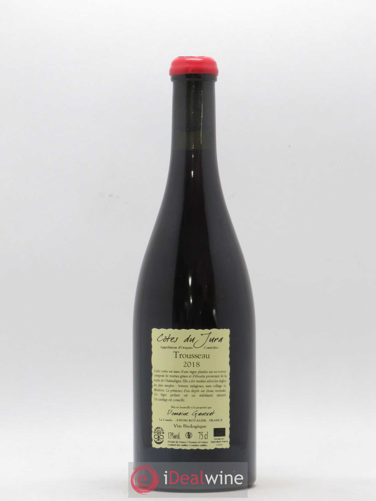 Côtes du Jura Plein Sud Jean-François Ganevat (Domaine) 2018 - Lotto di 1 bottiglia - 1