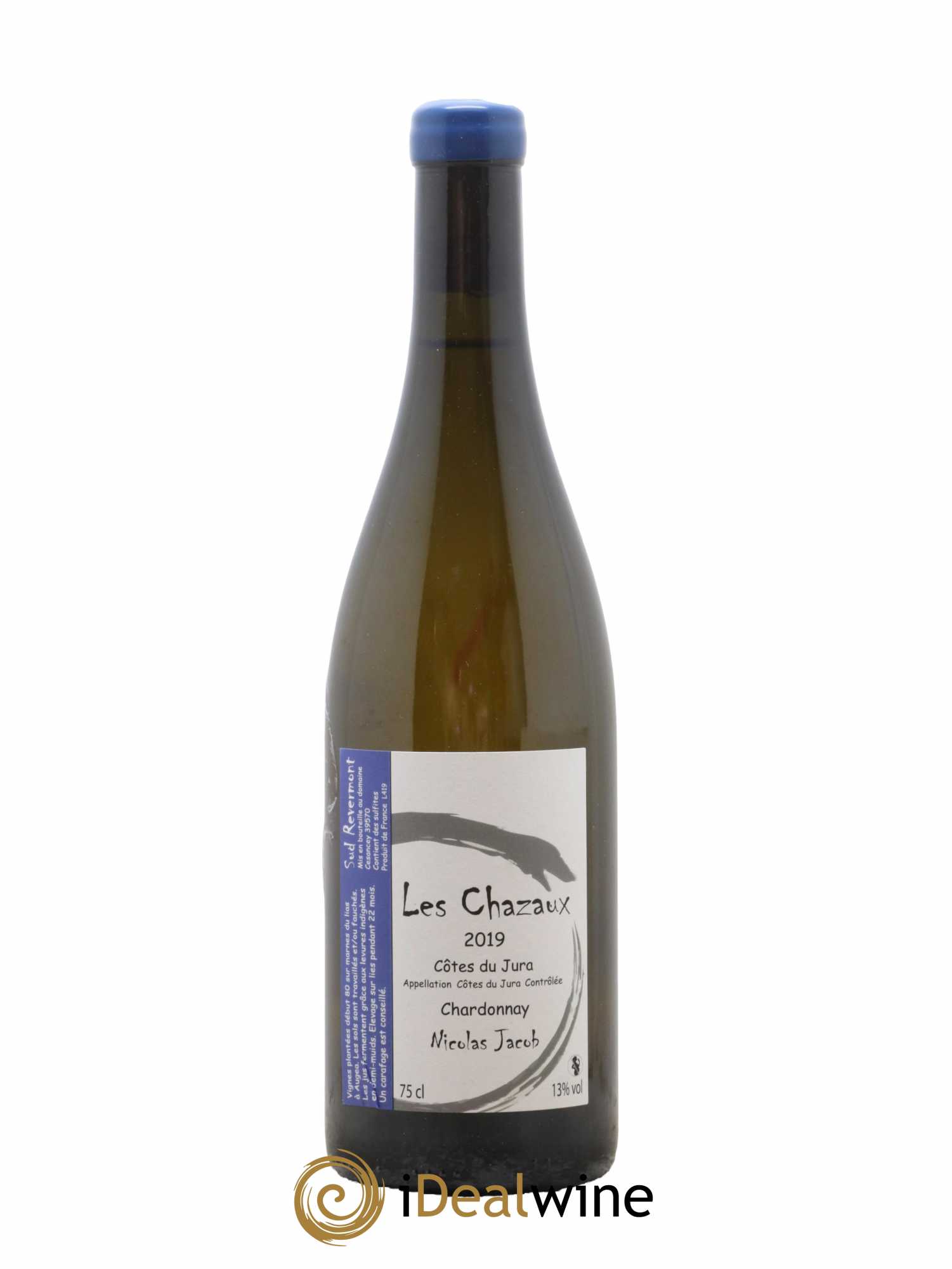 Côtes du Jura Chardonnay Les Chazaux Nicolas Jacob 2019 - Lot de 1 bouteille - 0
