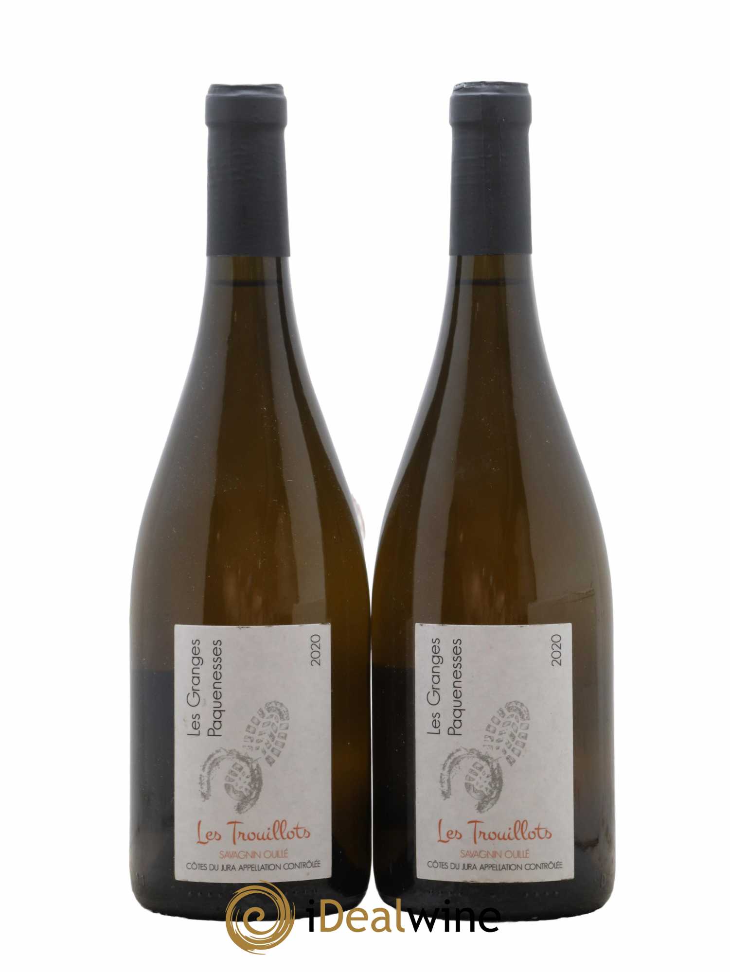 Côtes du Jura Savagnin Ouillé Les Trouillots Les Granges Paquenesses 2020 - Lot de 2 bouteilles - 0