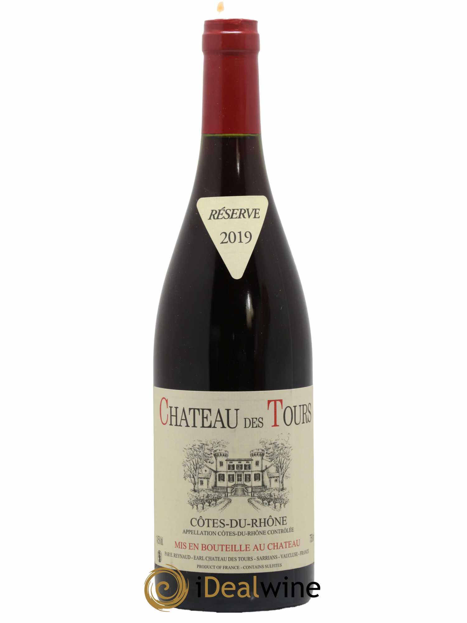 Côtes-du-Rhône Château des Tours Emmanuel Reynaud 2019 - Lot de 1 bouteille - 0