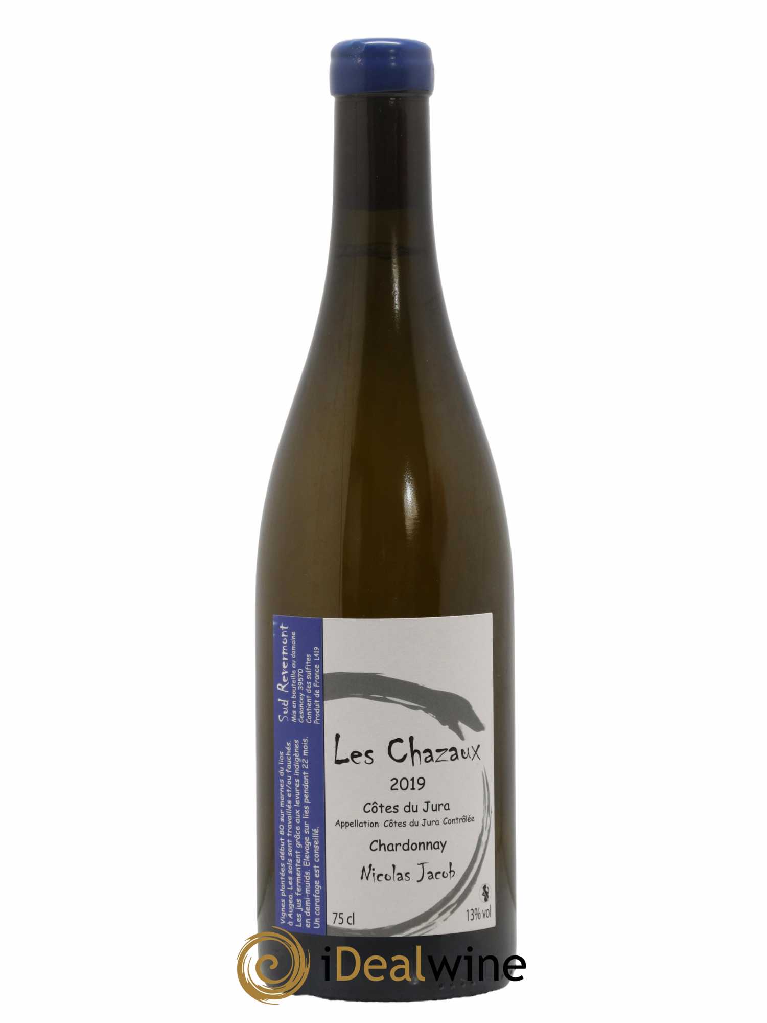 Côtes du Jura Chardonnay Les Chazaux Nicolas Jacob 2019 - Lot de 1 bouteille - 0