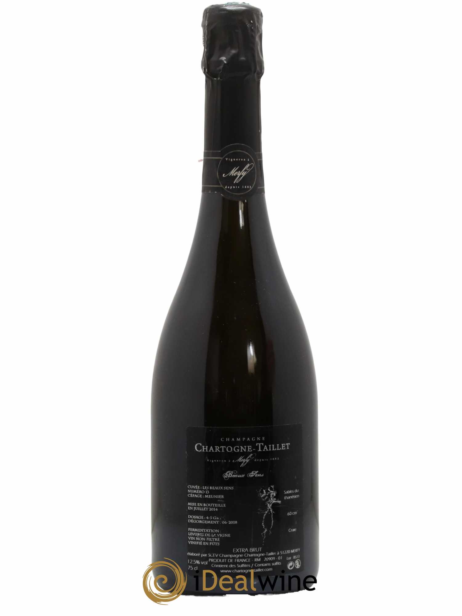 Beaux Sens Extra-Brut Chartogne-Taillet - Lot de 1 bouteille - 1