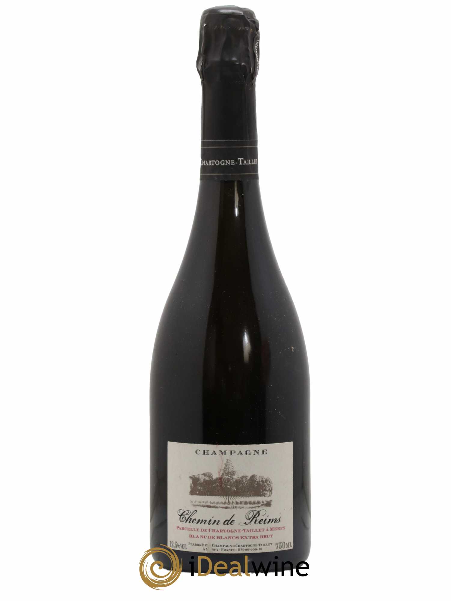 Chemins de Reims Chartogne-Taillet - Lot de 1 bouteille - 0