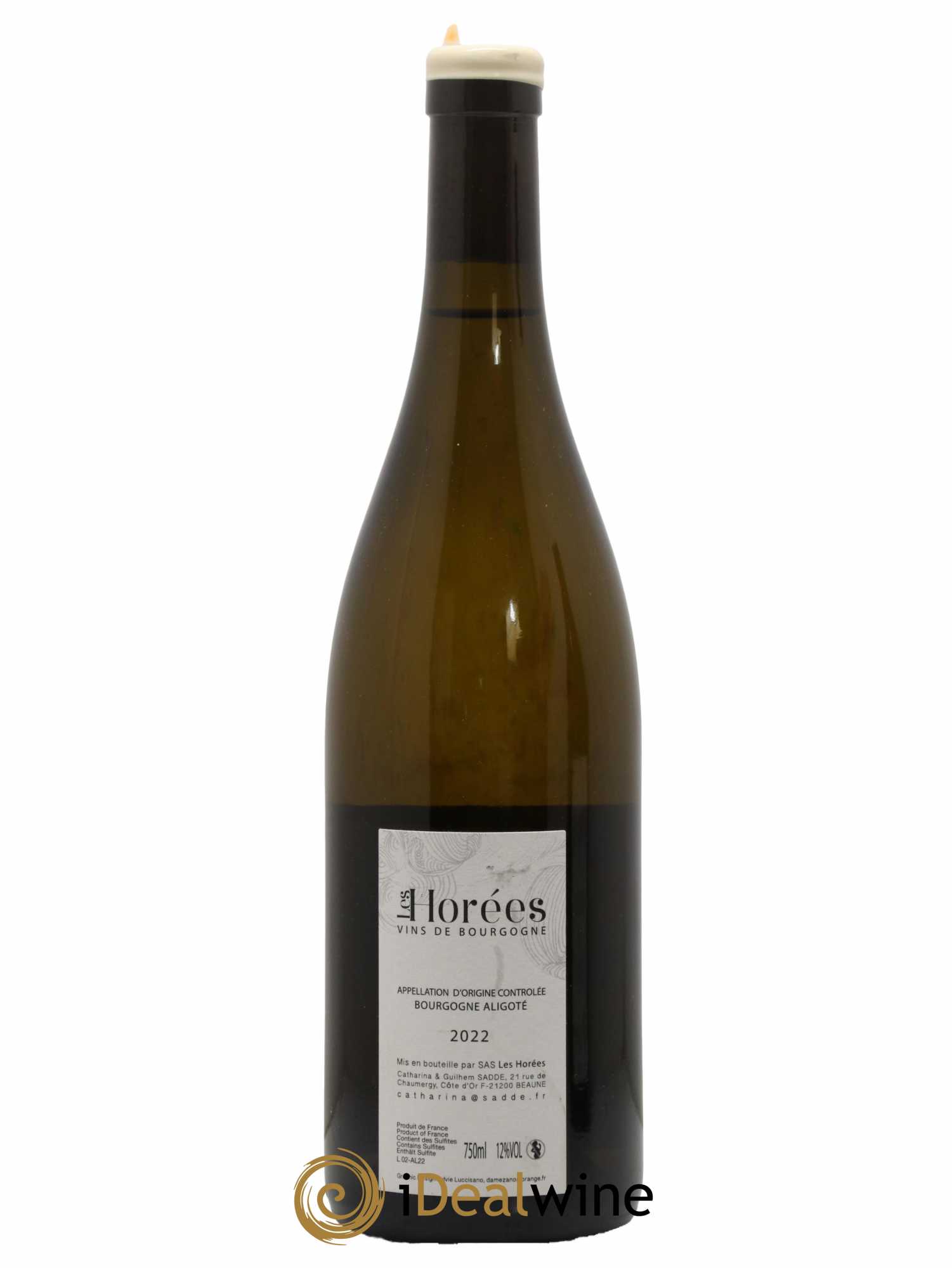Bourgogne Aligoté En Coulezain Les Horées 2022 - Lot de 1 bouteille - 1