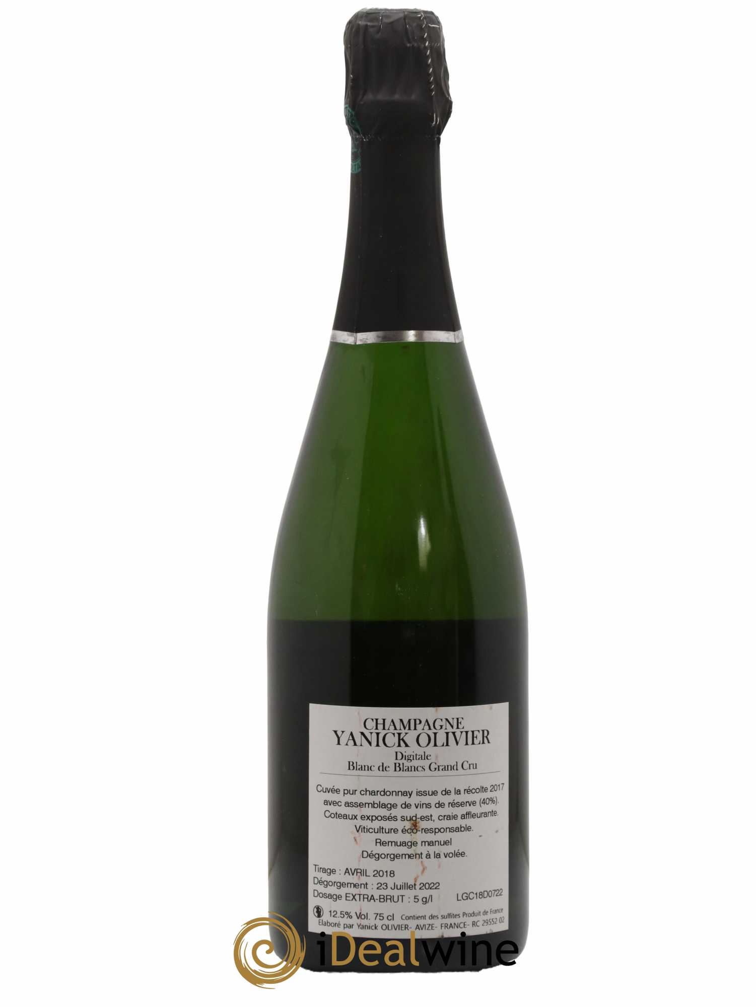 Champagne Blanc de Blancs Digitale Maison Yannick Olivier - Lot de 1 bouteille - 1