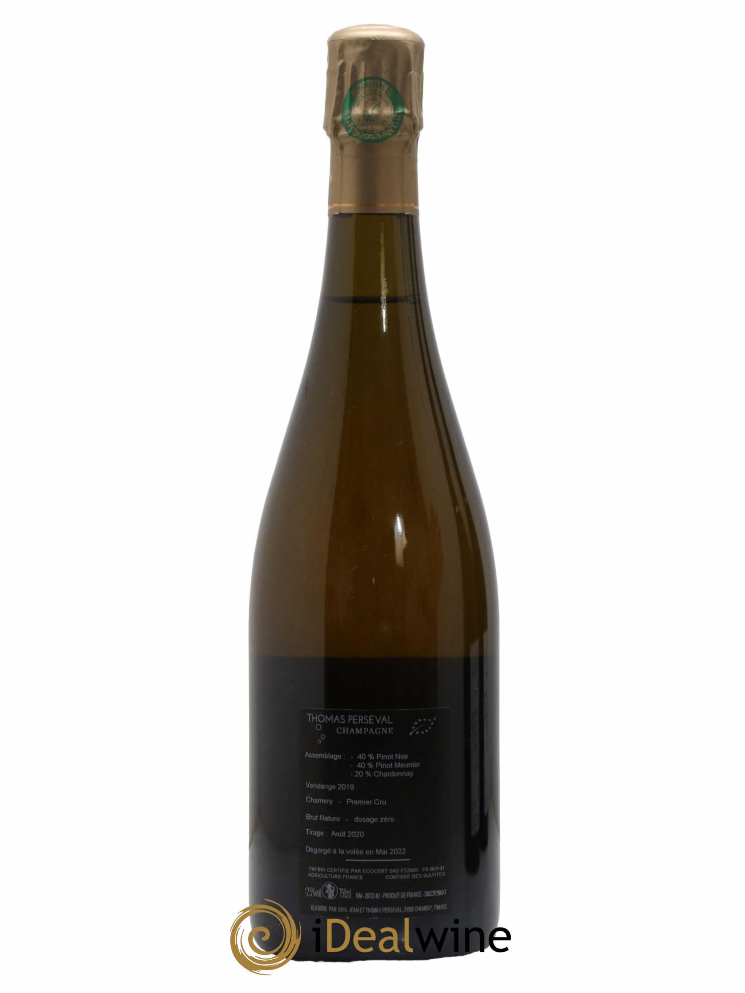Art'Terre Thomas Perseval 2019 - Lot de 1 bouteille - 1