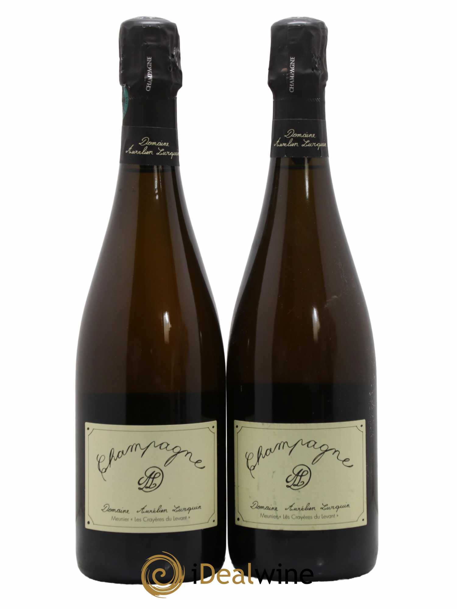 Meunier Les Crayères du Levant Aurélien Lurquin 2018 - Lot de 2 bouteilles - 0