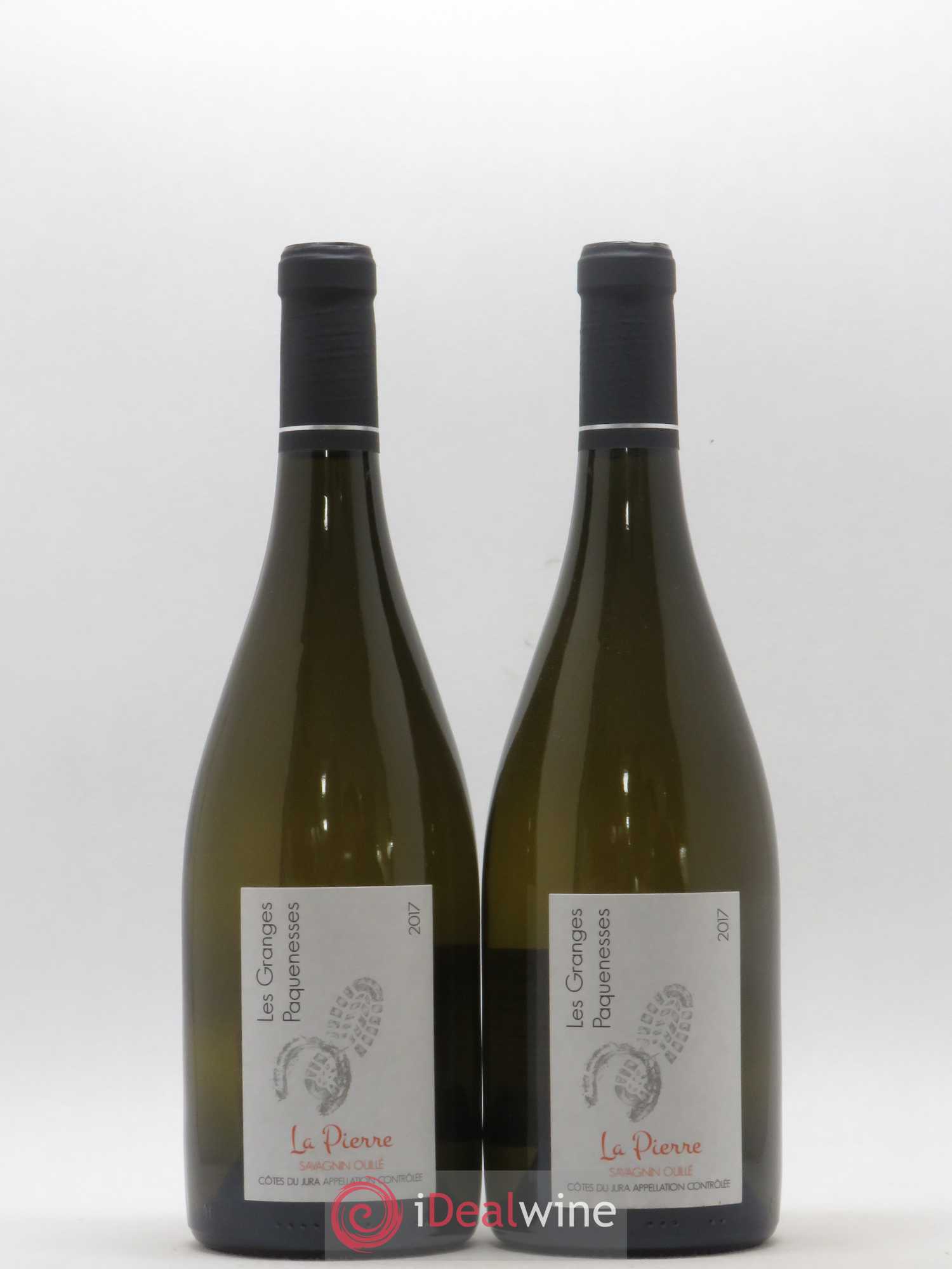 Côtes du Jura Savagnin La Pierre Les Granges Paquenesses 2017 - Lot de 2 bouteilles - 0