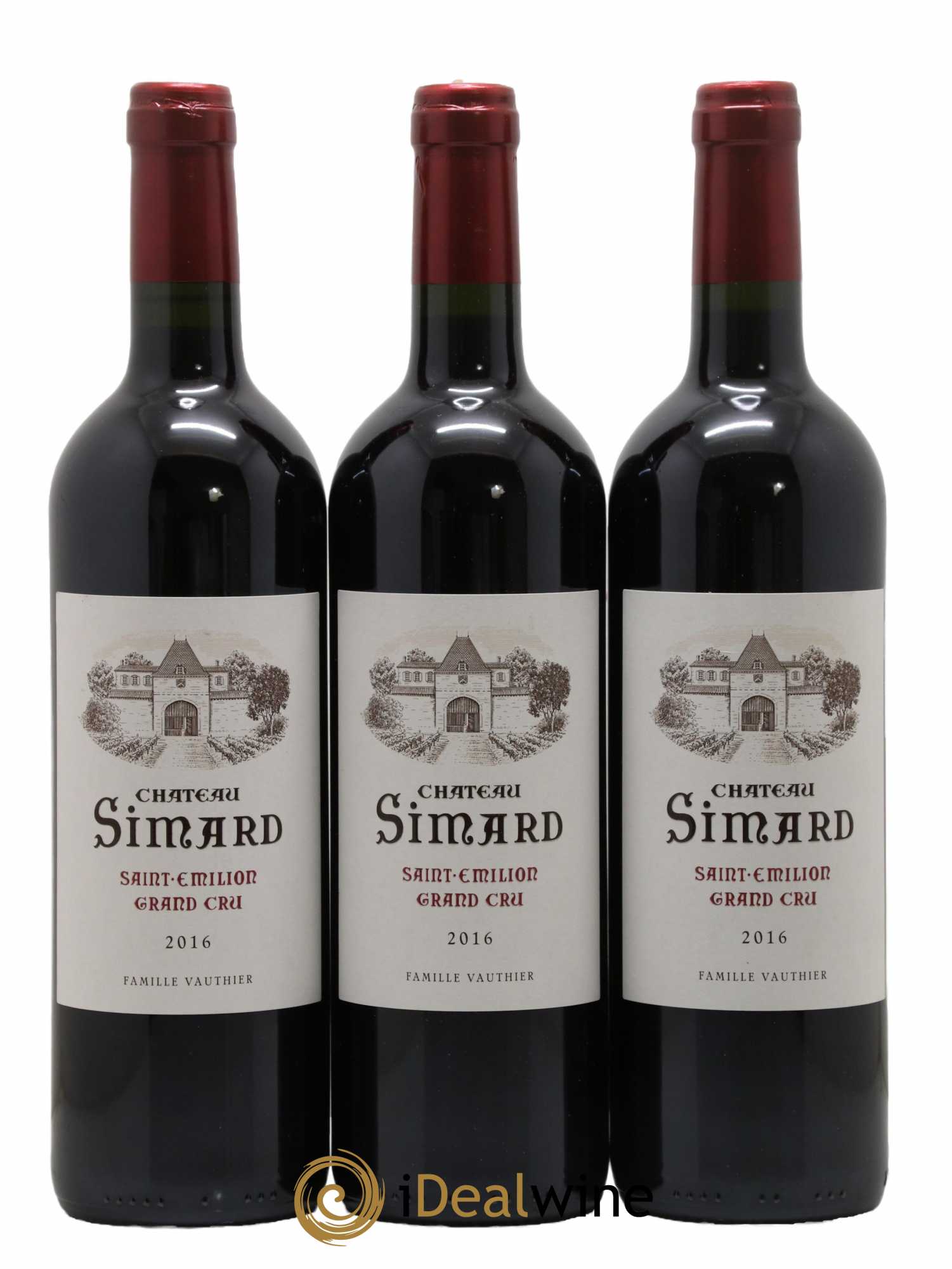 Château Simard 2016 - Lot de 3 bouteilles - 0