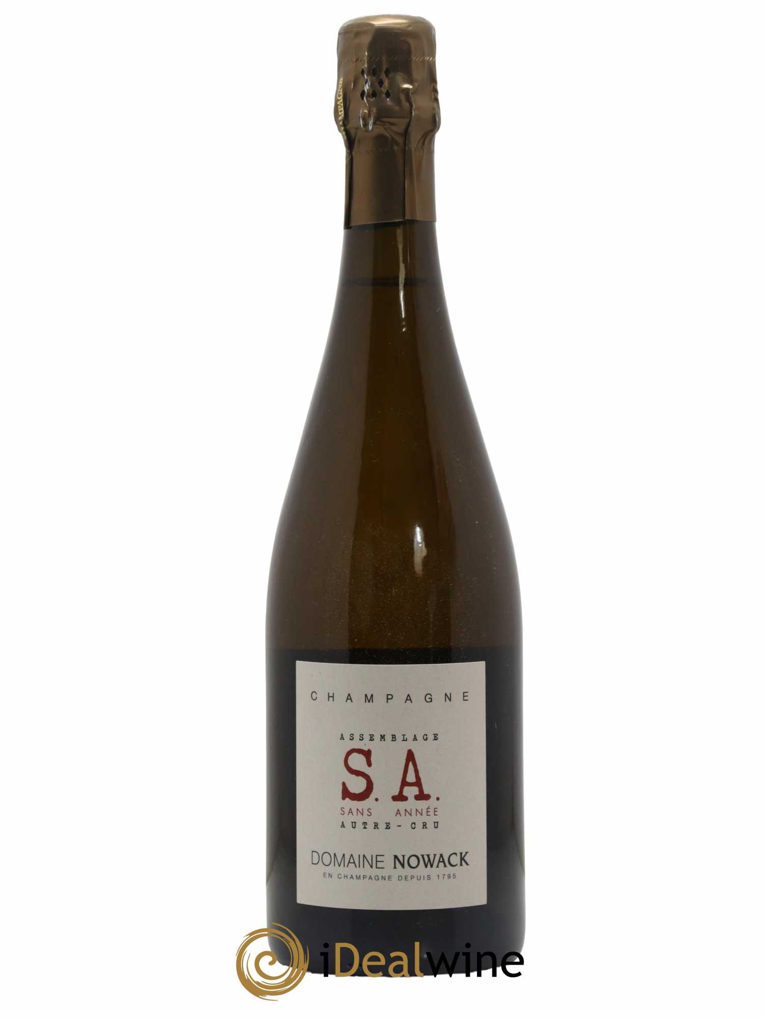 Champagne Extra Brut Maison Nowack - Lot de 1 bouteille - 0
