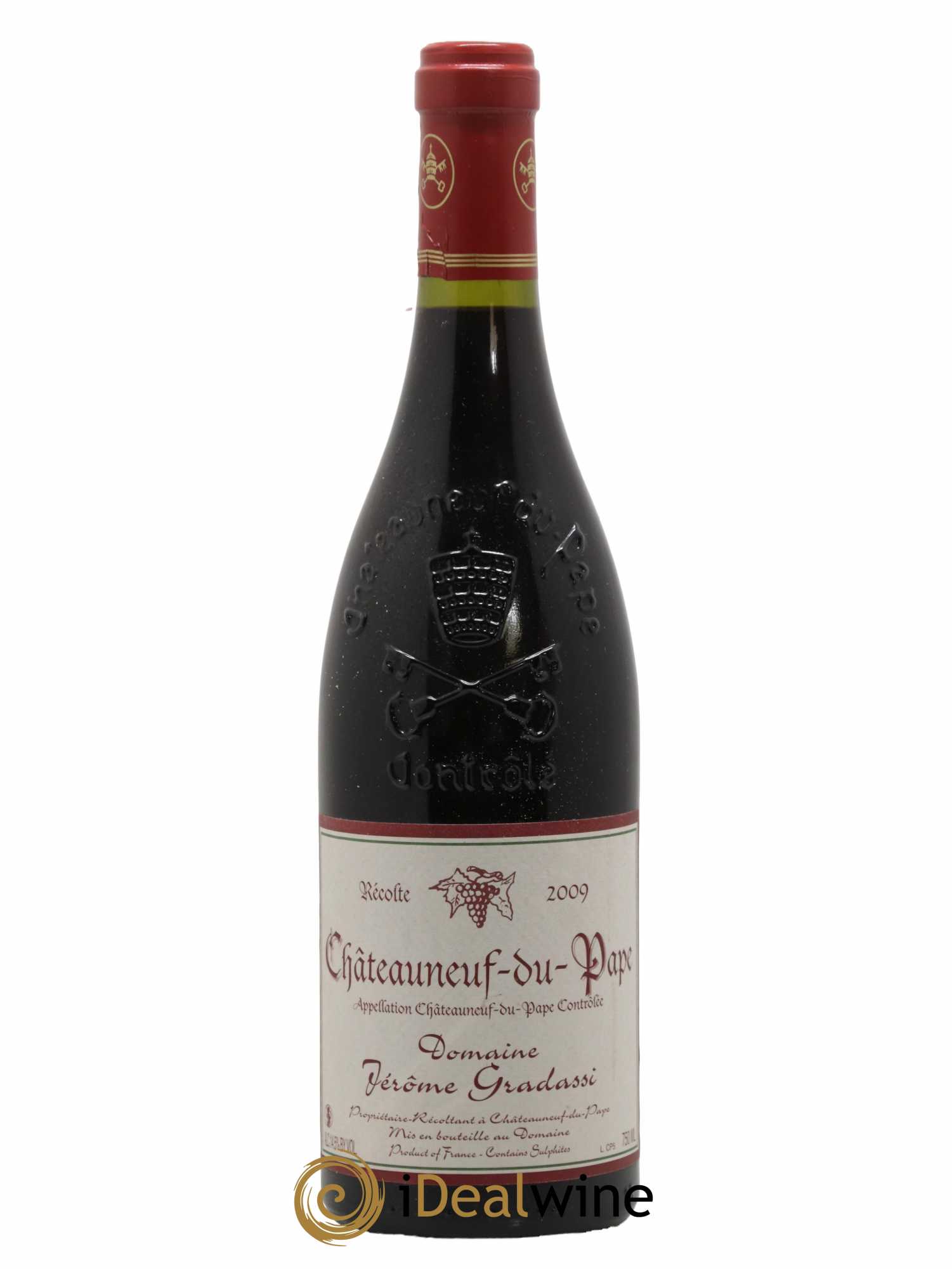 Châteauneuf-du-Pape Jérôme Gradassi 2009 - Lot de 1 bouteille - 0
