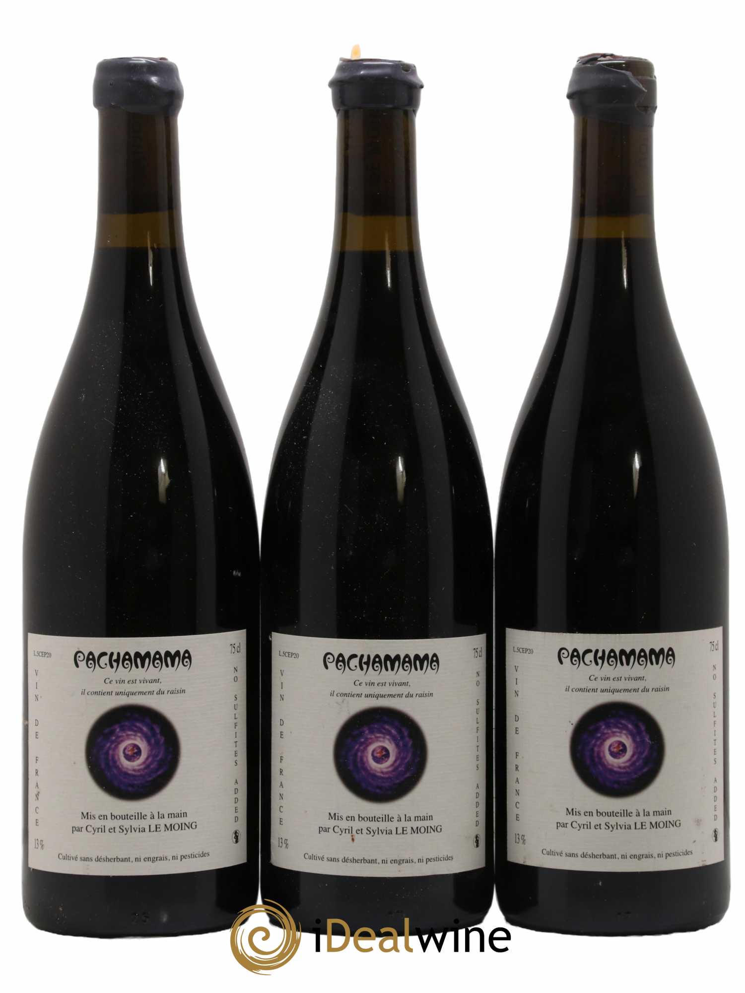 Vin de France Pachamama Domaine Cyril Le Moing 2020 - Lot de 3 bouteilles - 0