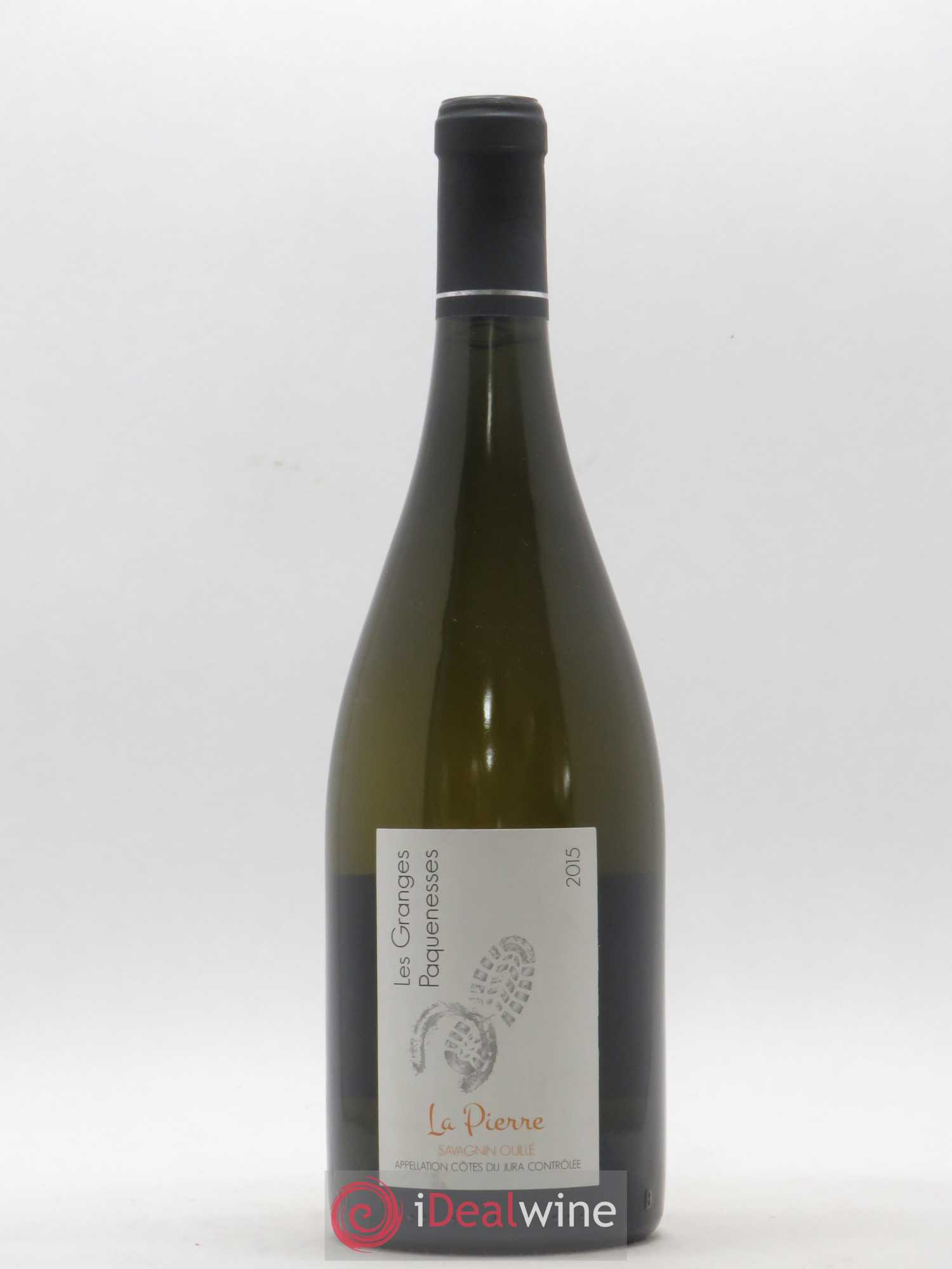 Côtes du Jura Savagnin La Pierre Les Granges Paquenesses 2015 - Lot de 1 bouteille - 0