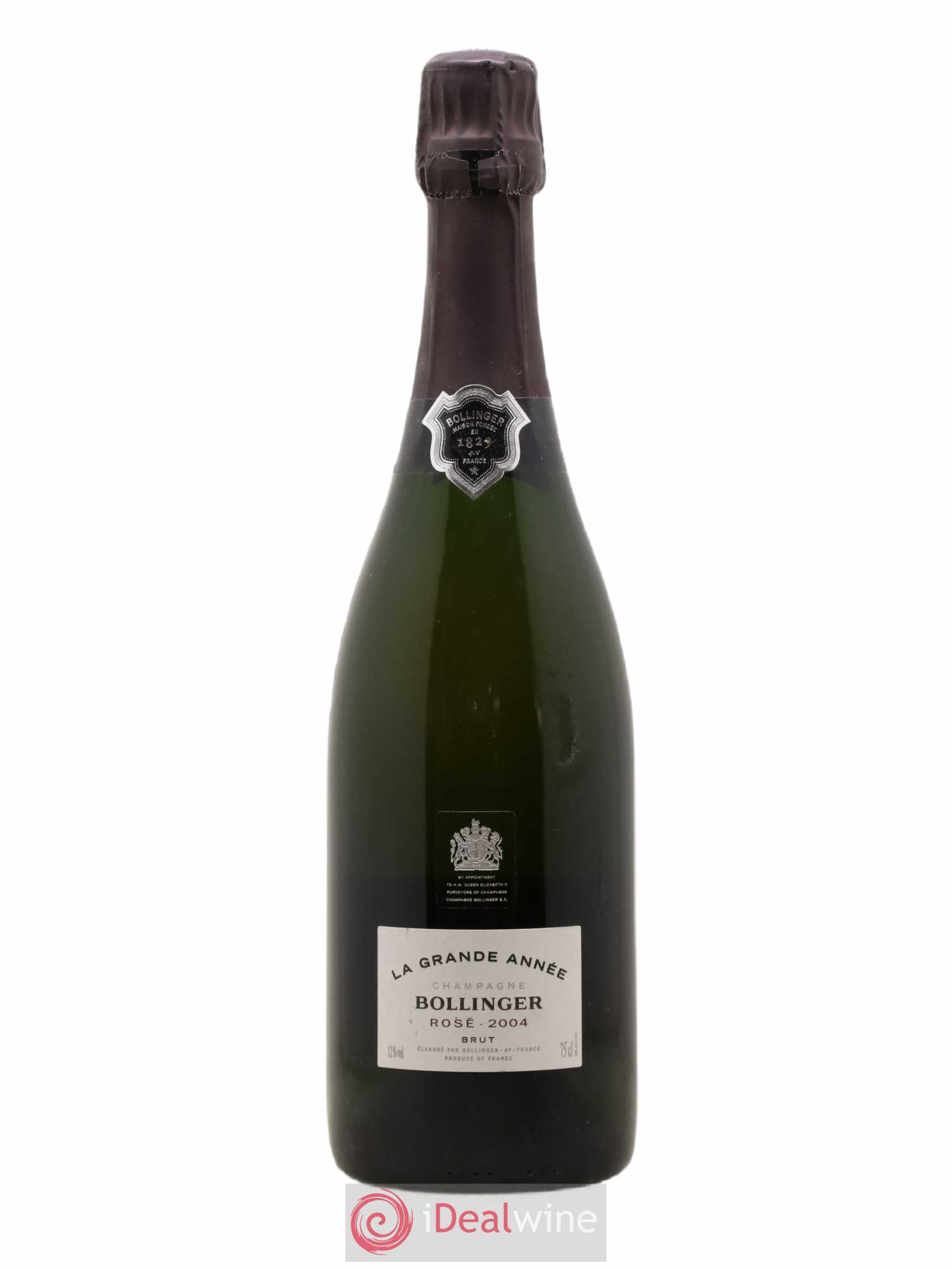 Grande Année Brut Bollinger 2004 - Lot de 1 bouteille - 0