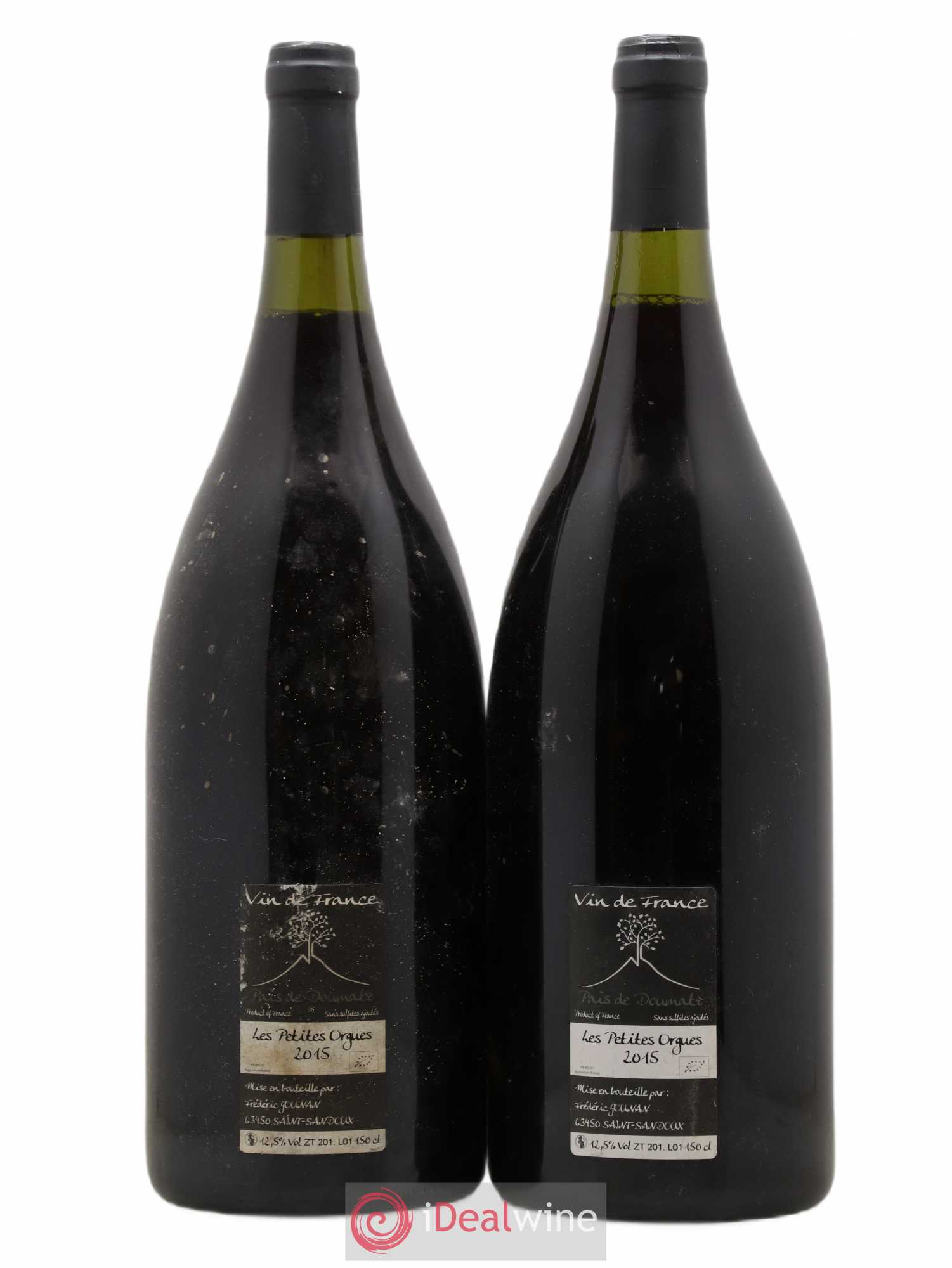 Vin de France Les Petites Orgues Vignoble de l'Arbre Blanc 2015 - Lot de 2 magnums - 1