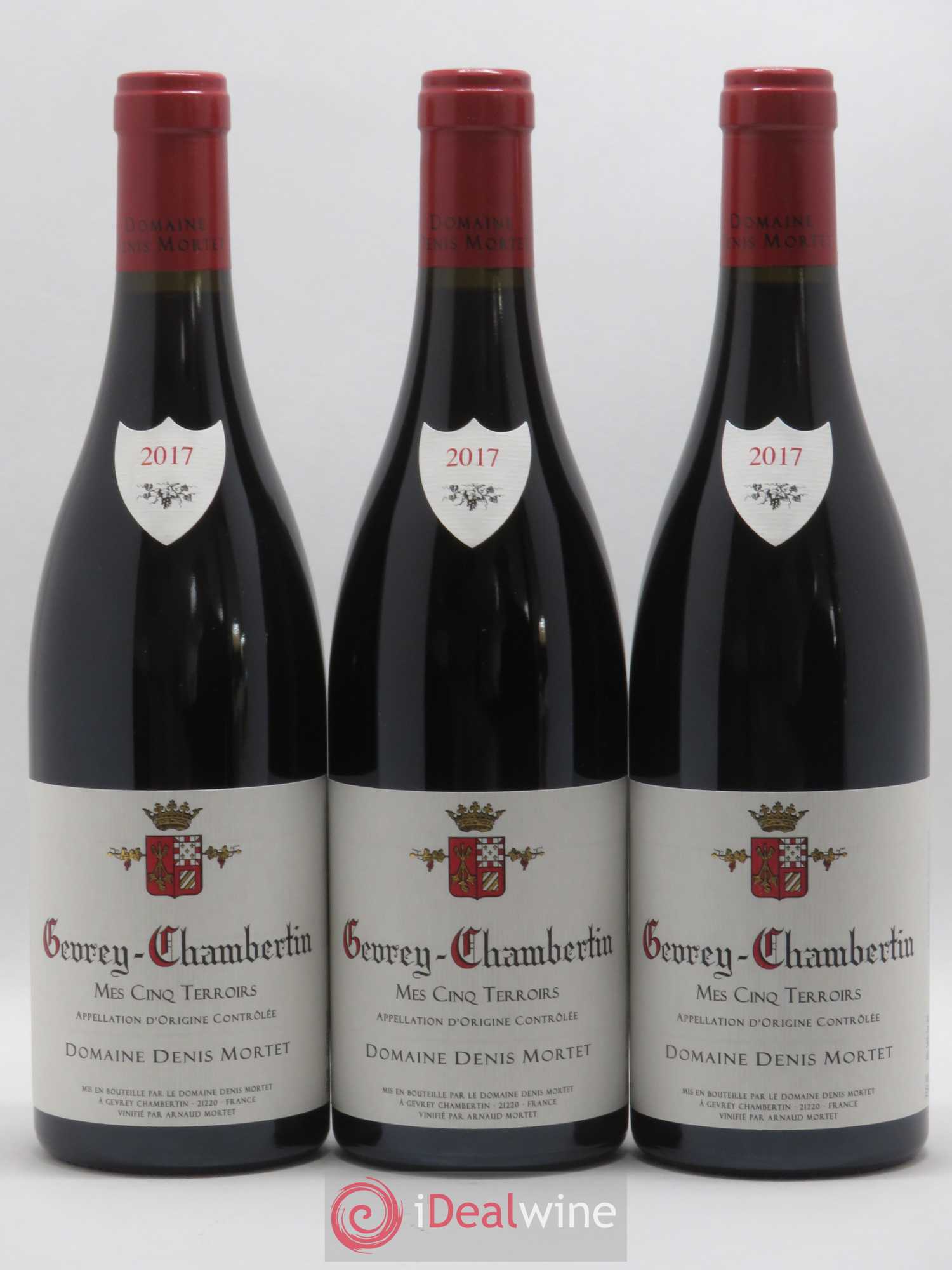 Gevrey-Chambertin Mes Cinq Terroirs Denis Mortet (Domaine) 2017 - Lot de 3 bouteilles - 0