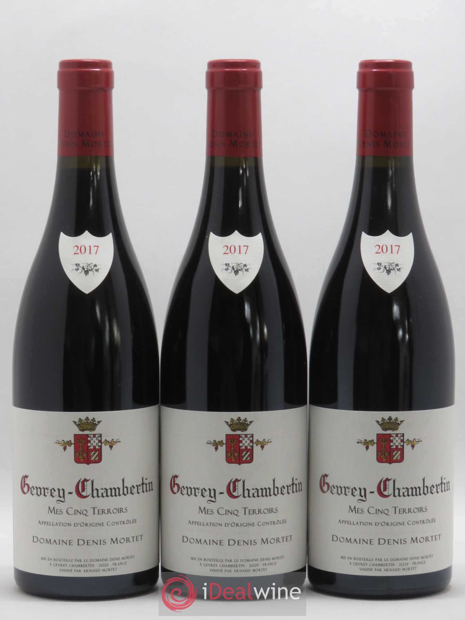 Gevrey-Chambertin Mes Cinq Terroirs Denis Mortet (Domaine) 2017 - Lot de 3 bouteilles - 0