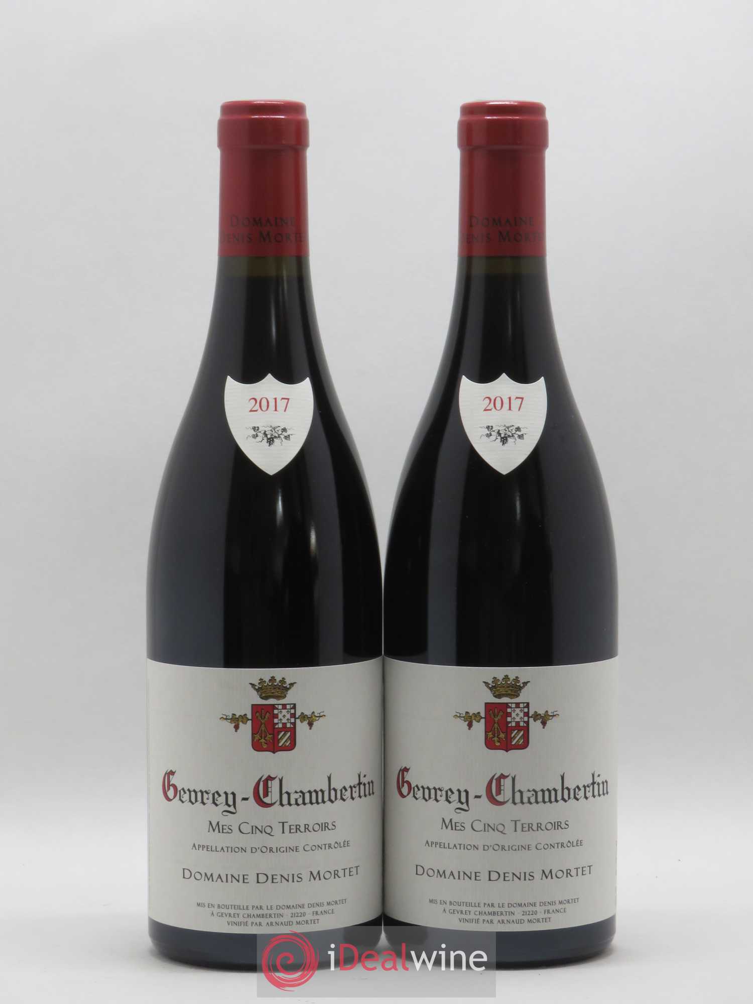 Gevrey-Chambertin Mes Cinq Terroirs Denis Mortet (Domaine) 2017 - Lot de 2 bouteilles - 0