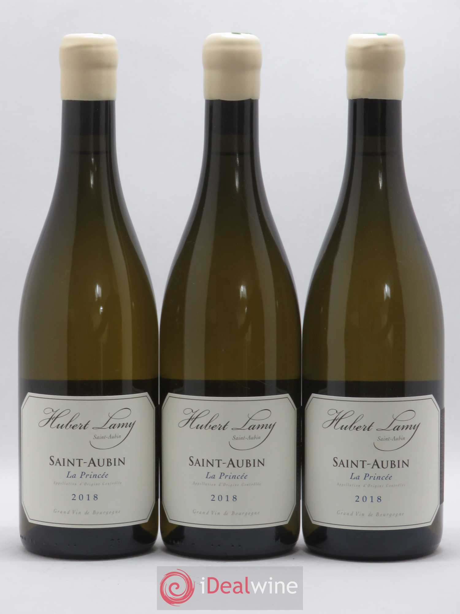 Saint-Aubin La Princée Hubert Lamy 2018 - Lot de 3 bouteilles - 0