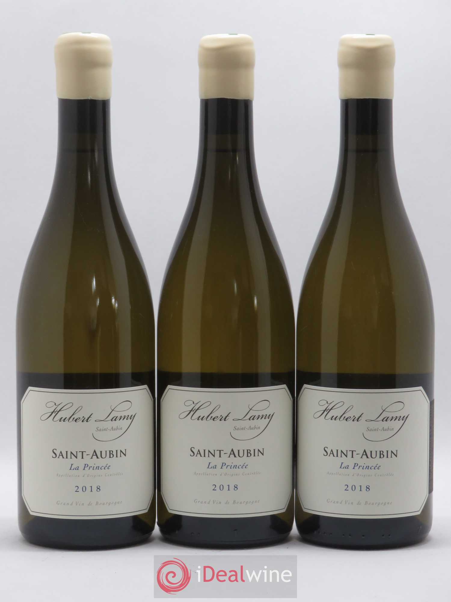 Saint-Aubin La Princée Hubert Lamy 2018 - Lot de 3 bouteilles - 0
