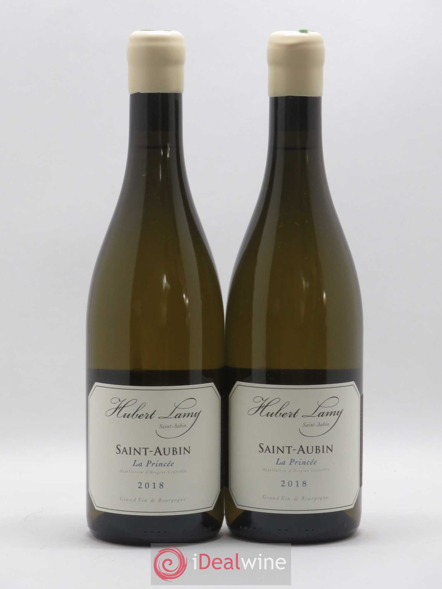 Saint-Aubin La Princée Hubert Lamy 2018 - Lot de 2 bouteilles - 0