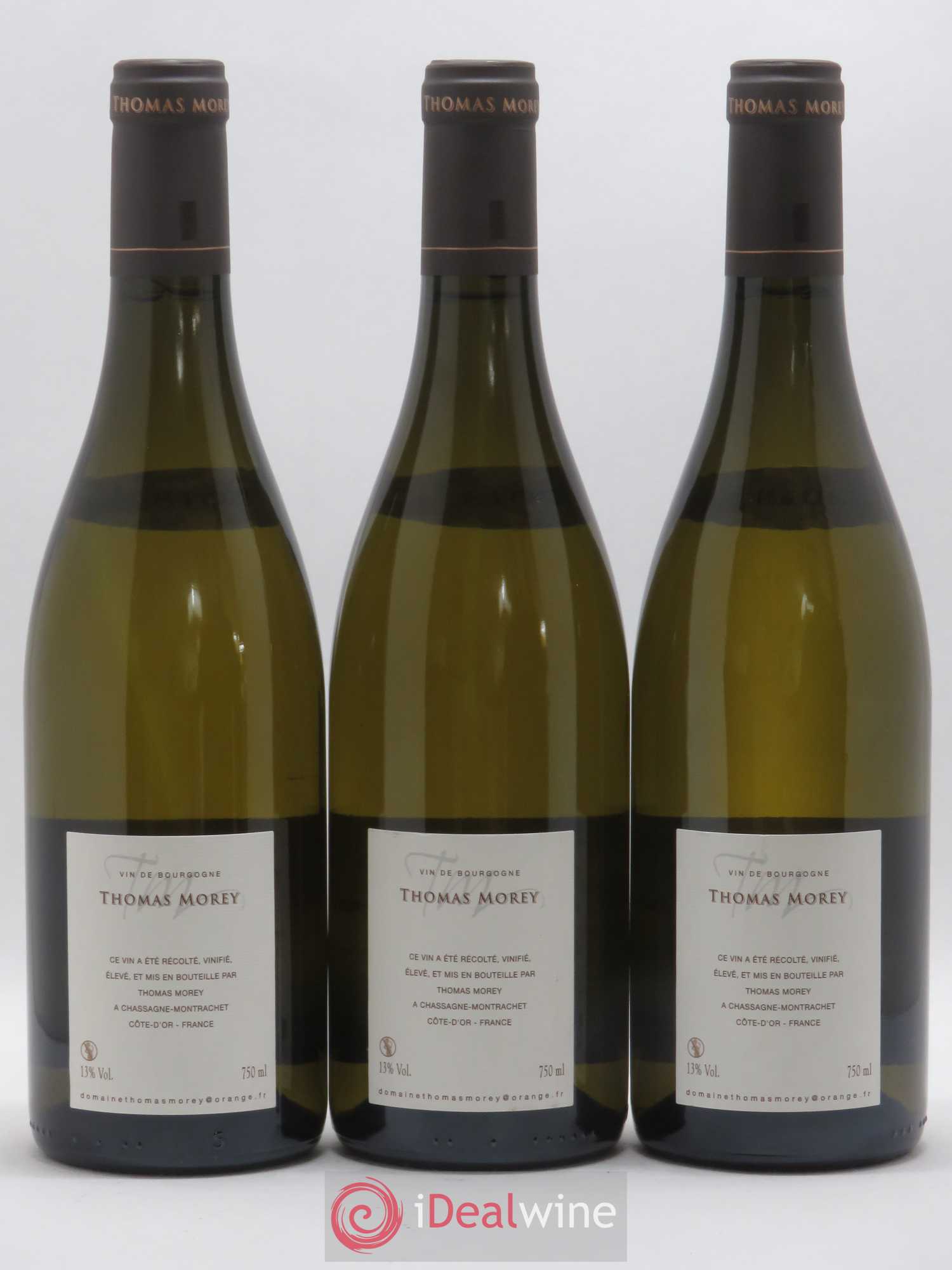 Bâtard-Montrachet Grand Cru Thomas Morey 2018 - Lotto di 3 bottiglie - 1