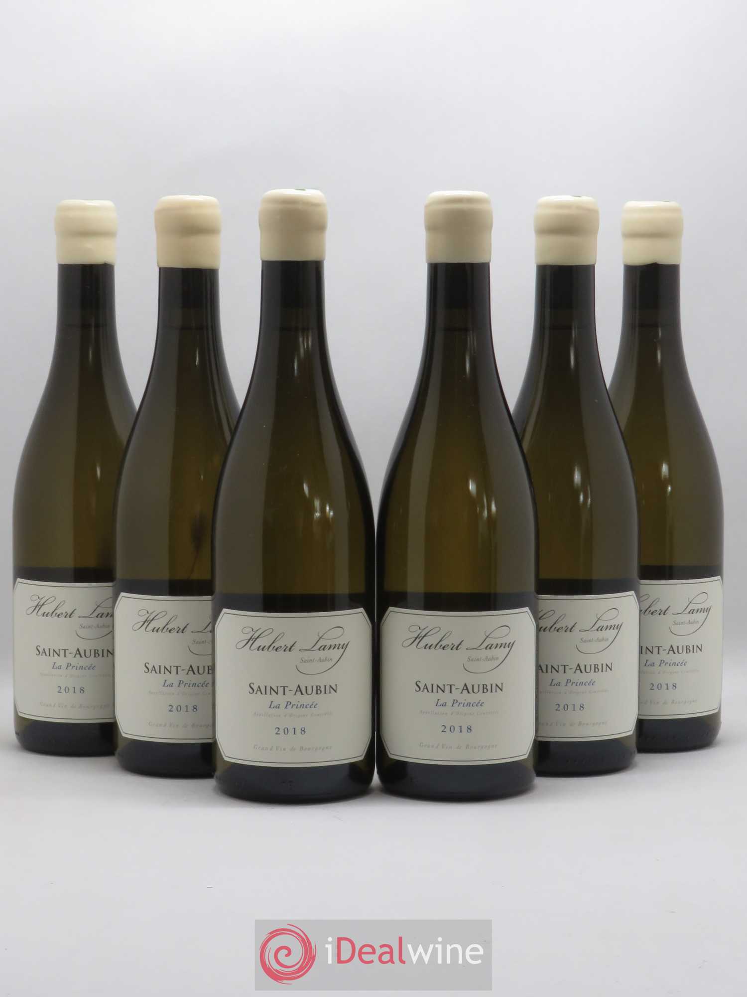 Saint-Aubin La Princée Hubert Lamy 2018 - Lot de 6 bouteilles - 0
