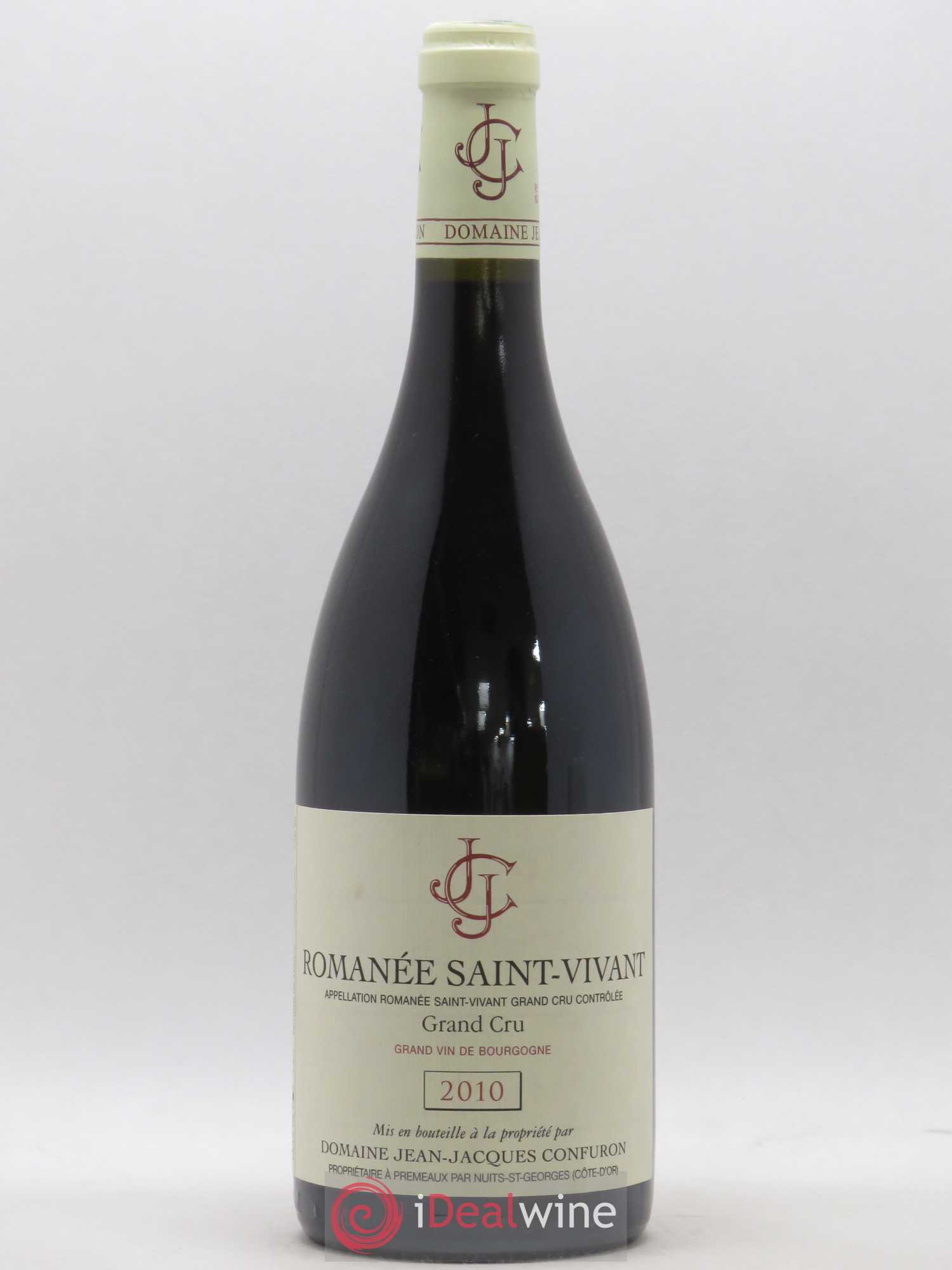 Romanée-Saint-Vivant Grand Cru Jean-Jacques Confuron 2010 - Lot de 1 bouteille - 0