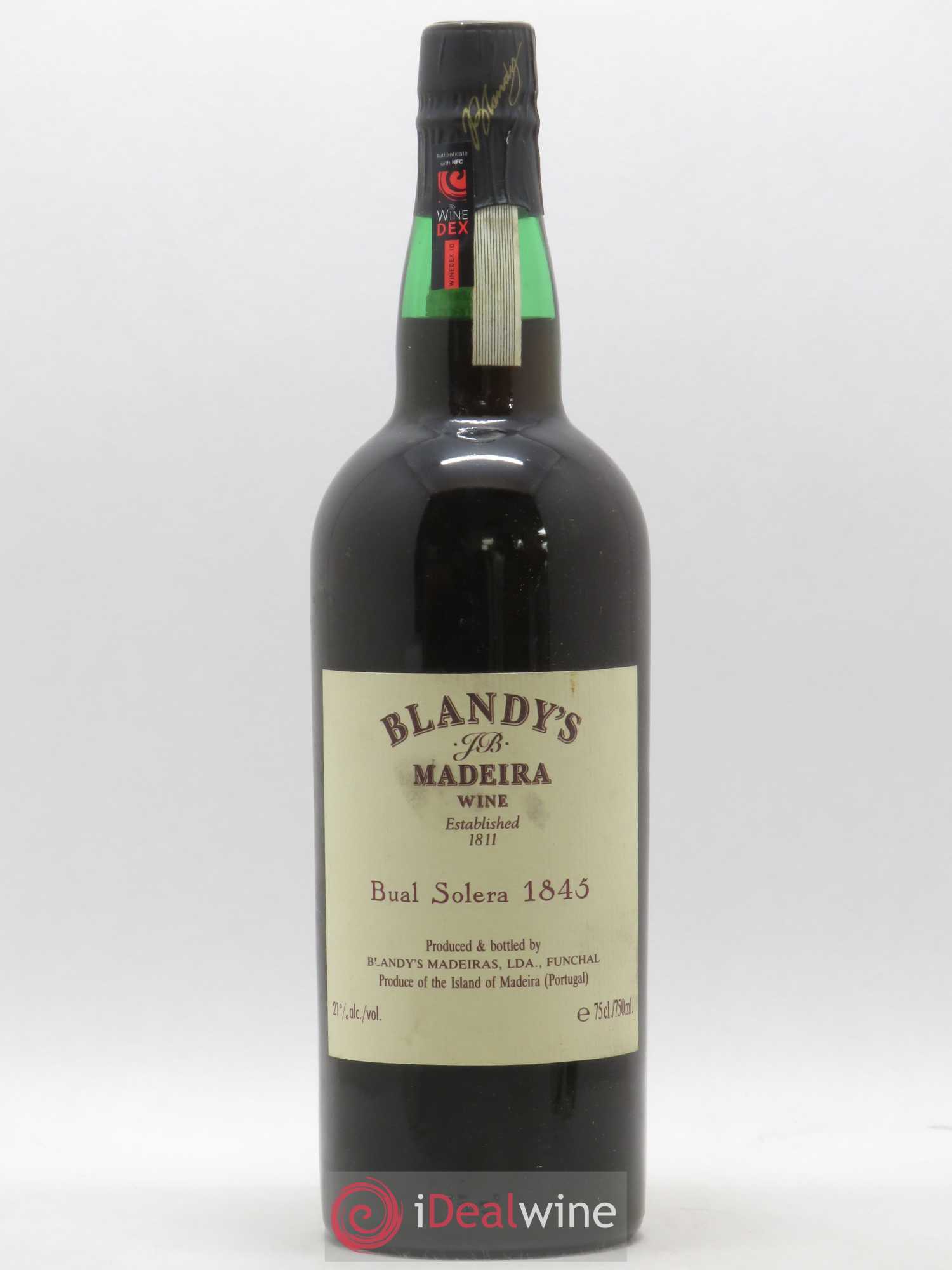 Portugal Blandy's Madeira Bual Solera 1845 - Posten von 1 Flasche - 1