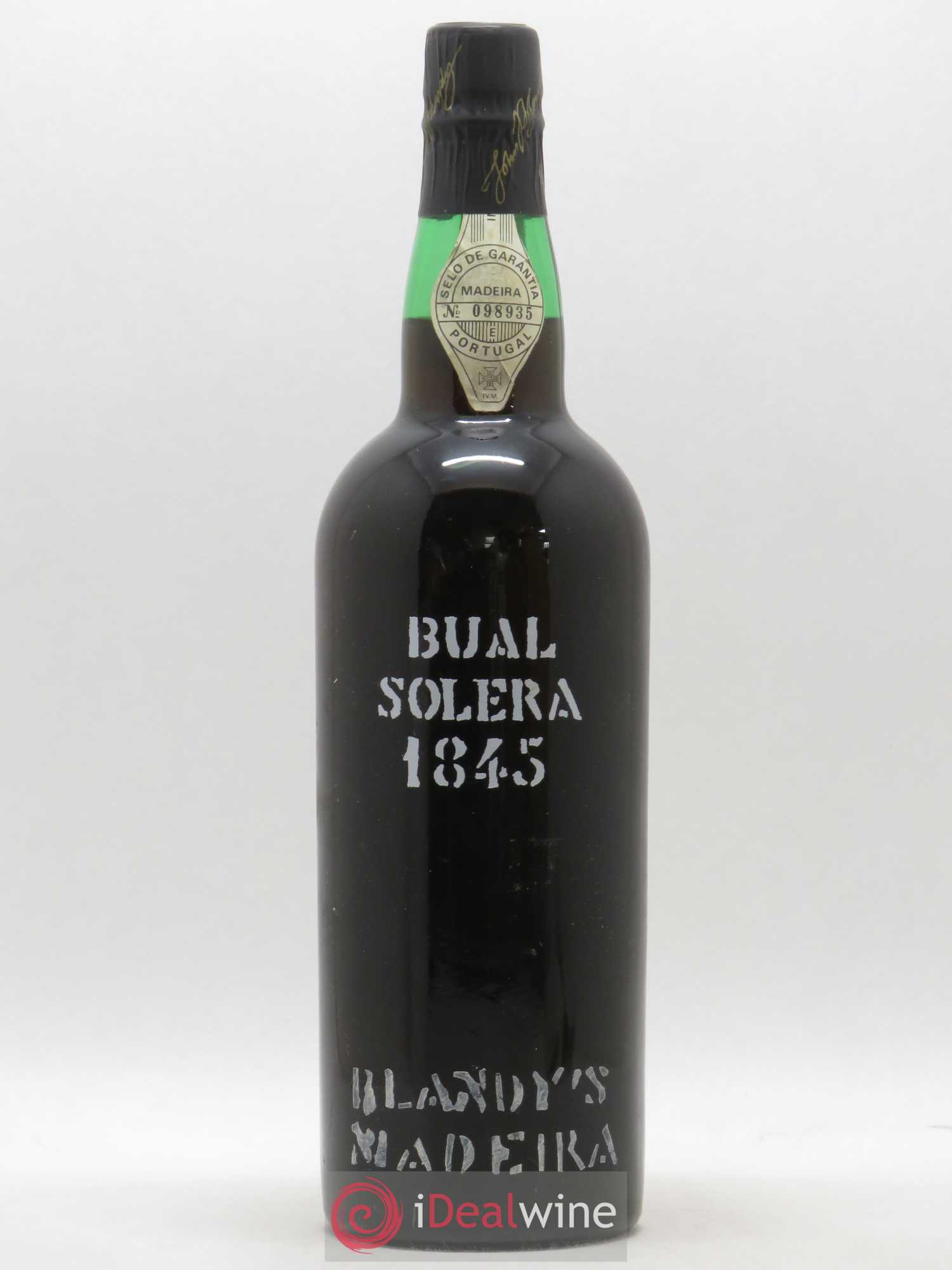 Portugal Blandy's Madeira Bual Solera 1845 - Posten von 1 Flasche - 0